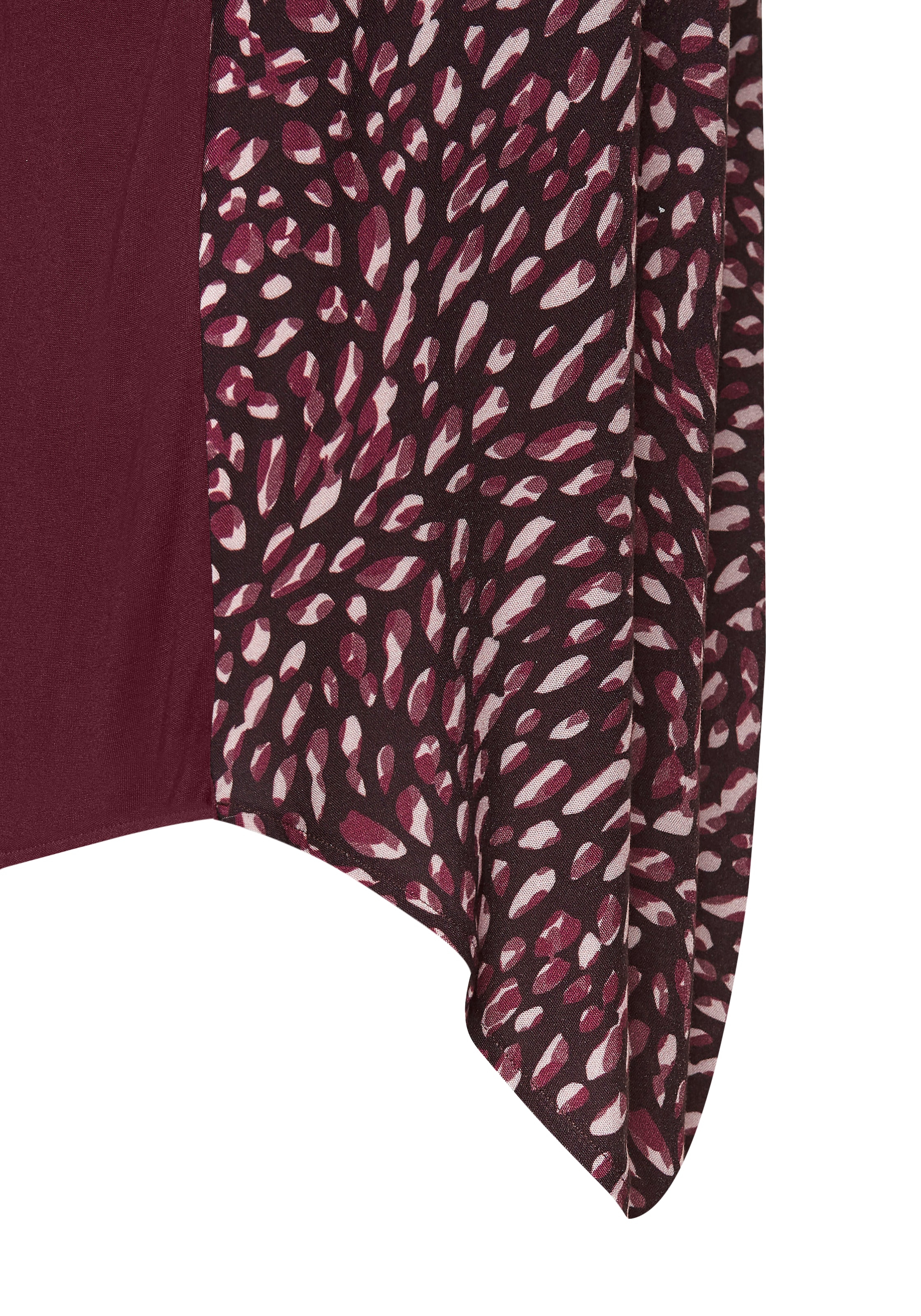 Beachtime by Lascana T-shirt long en mélange de matériaux