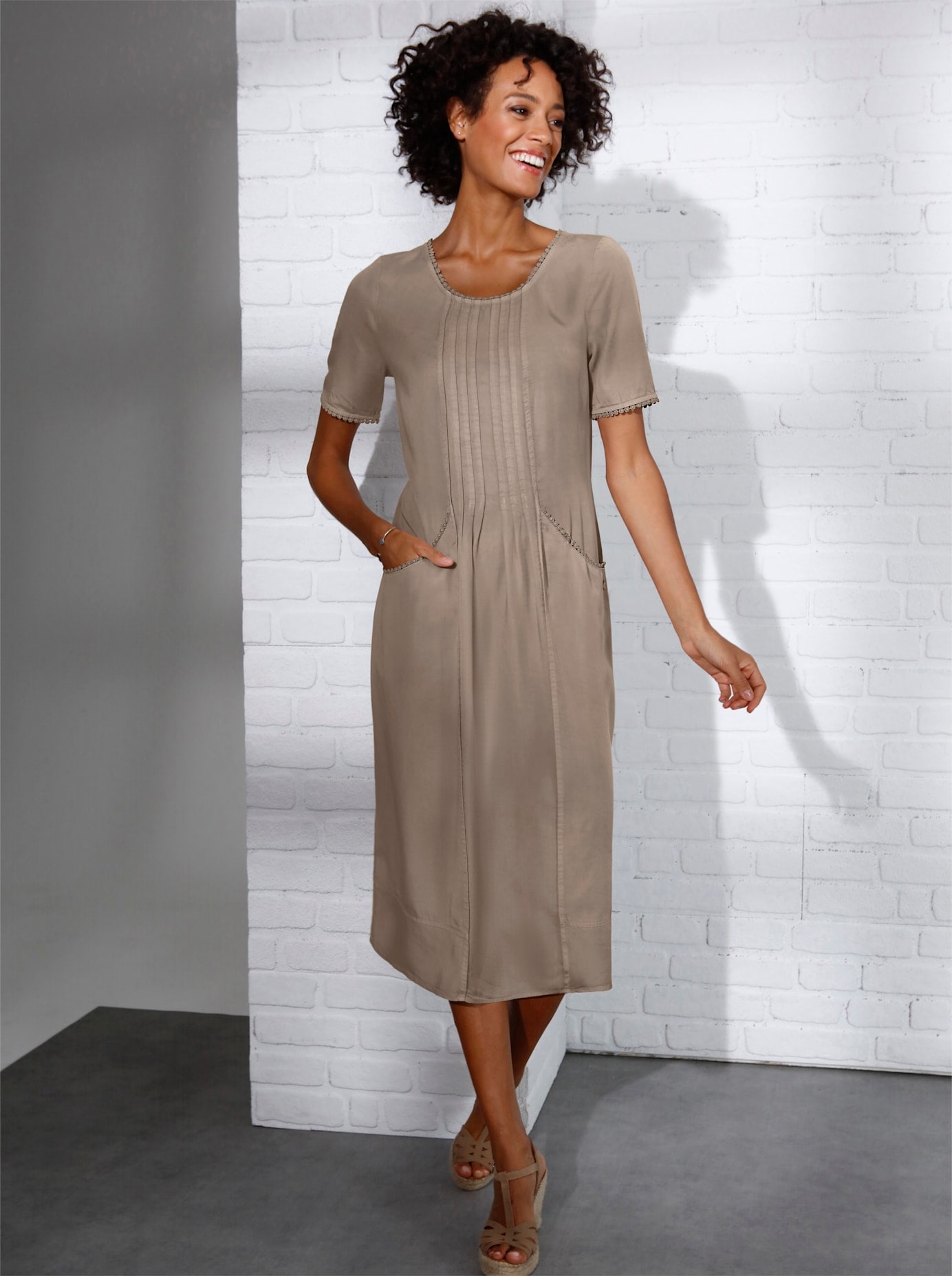 Sommerkleid »Lyocell-Kleid«