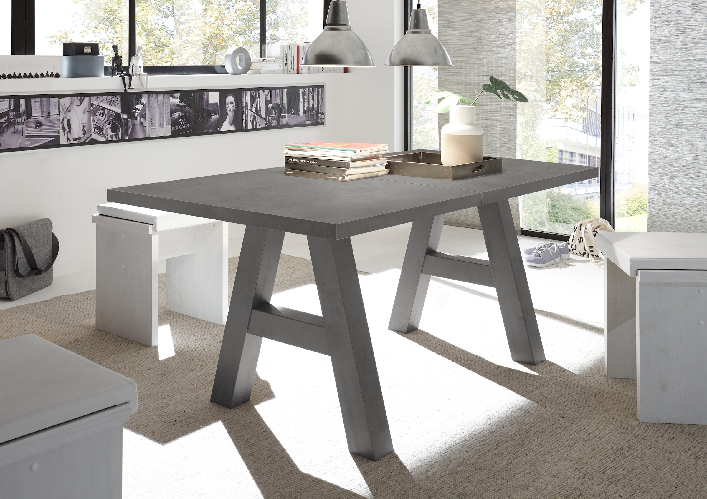 Mäusbacher Esstisch »Mister TOPSELLER!« OTTOs Choice,  mit Auszug (160-210 cm), Gestell in A-Form