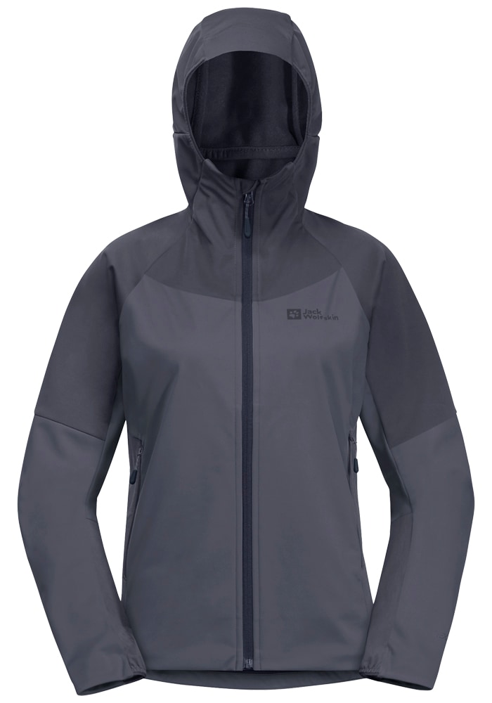 Jack Wolfskin Outdoorjacke »BRISSTAL HOODY W« mit Kapuze