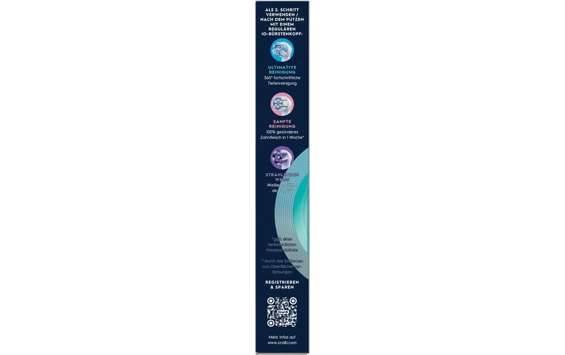 Oral-B Aufsteckbürste »iO Interdental Reinigung 2 Stück«