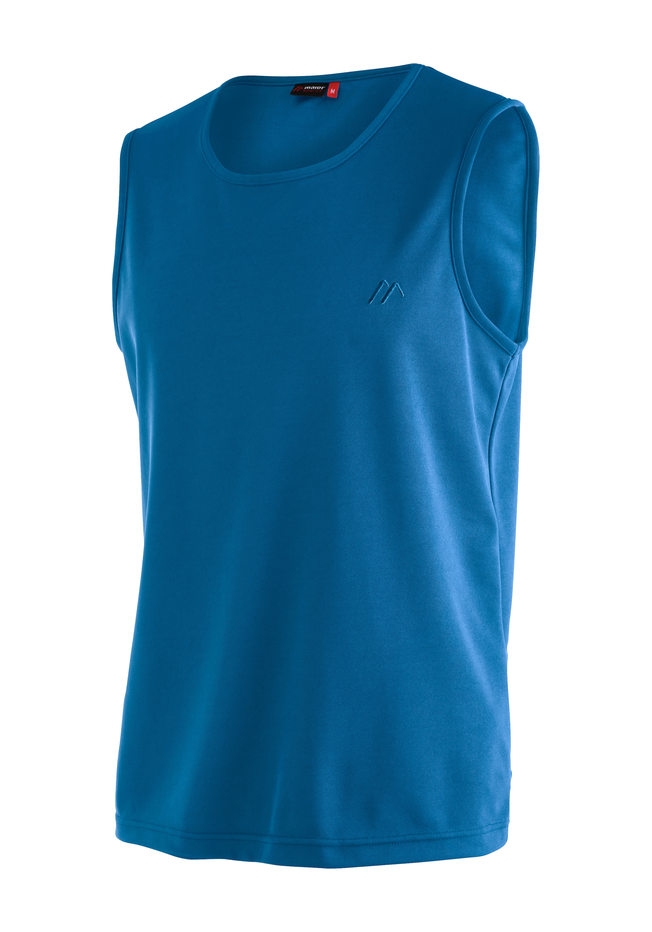 Maier Sports Funktionsshirt »Peter«, Herren rundhals Tank-Top, pique Outdoor-Shirt, schnelltrocknend