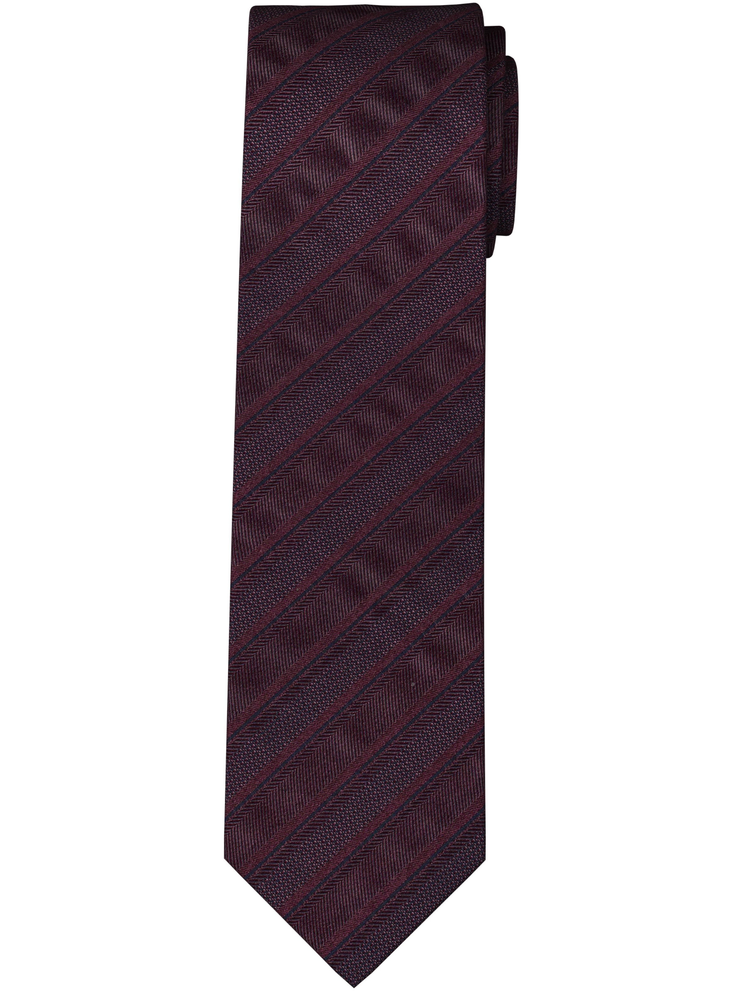 Image of OLYMP Krawatte 6,5 cm, reine Seide, gestreift