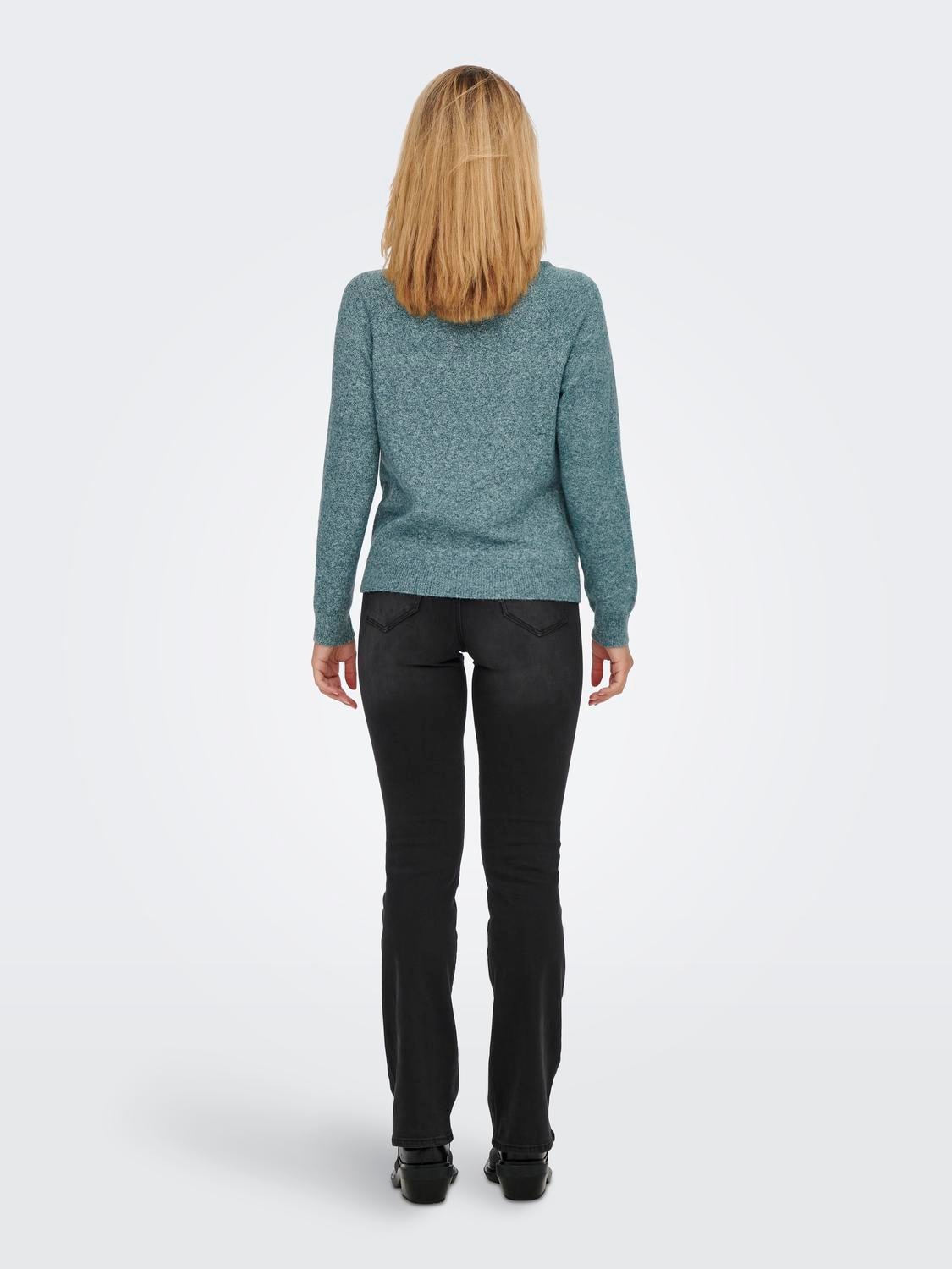 ONLY Rundhalspullover »ONLRICA LIFE L/S PULLOVER KNT NOOS«