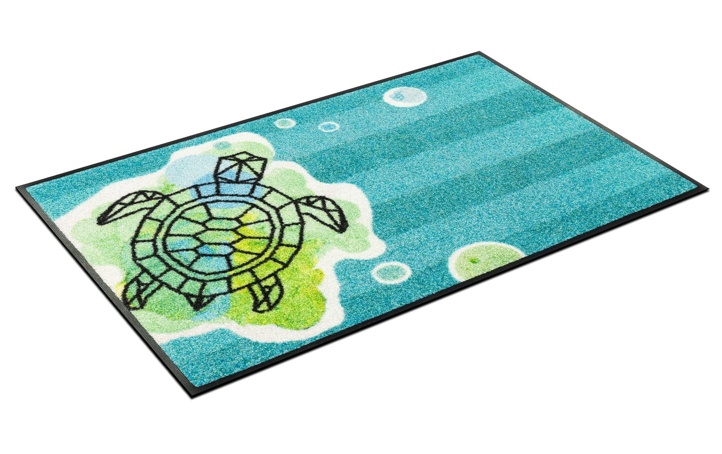 wash+dry by Kleen-Tex Fussmatte »Turtle Splash 50 cm x 75 cm«