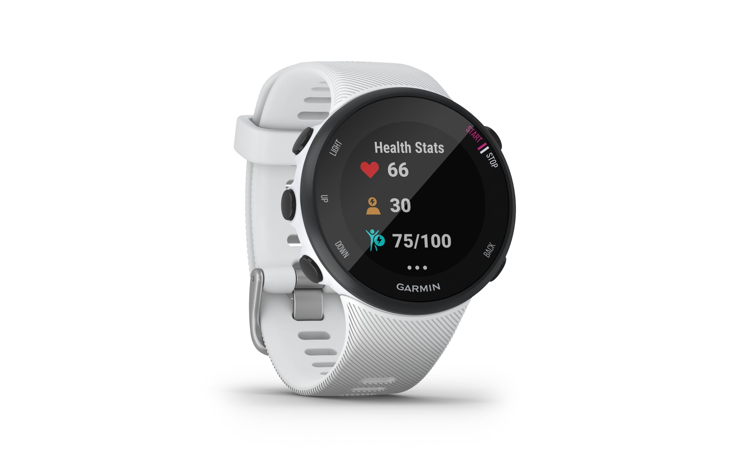 Garmin Fitnessuhr »GPS-Sportuhr Forerunner 45S Weiss«