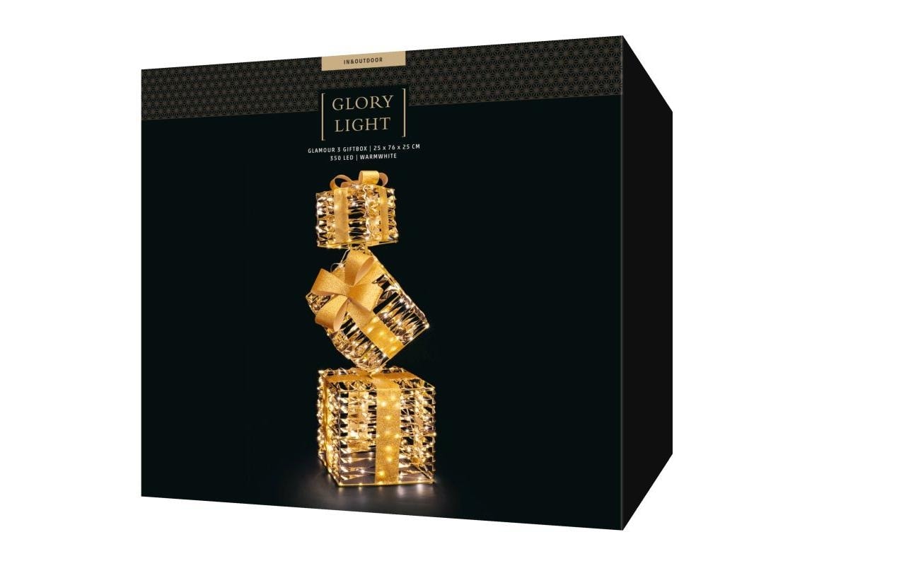 STT Figurine décorative LED »Glamour 3 giftbox«
