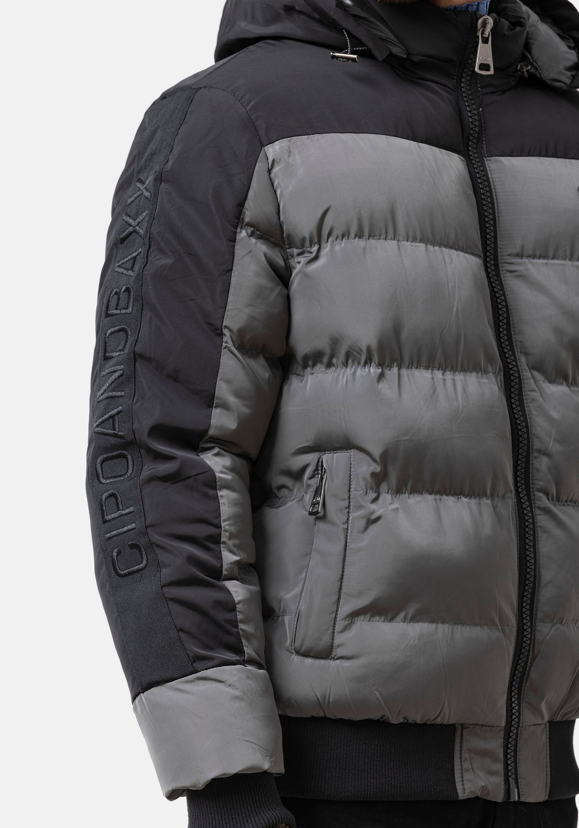Cipo & Baxx Veste matelassée mit Kapuze