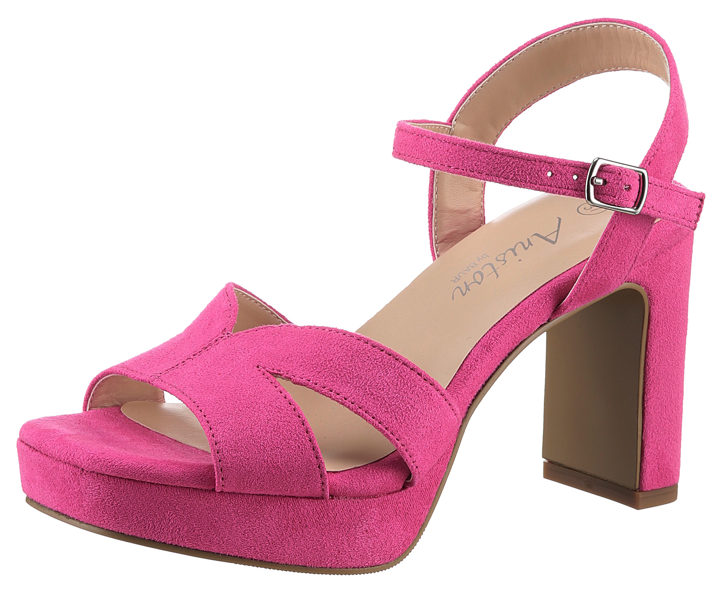 Image of Aniston SHOES High-Heel-Sandalette Sommerschuh, Abendsandale, Plateau