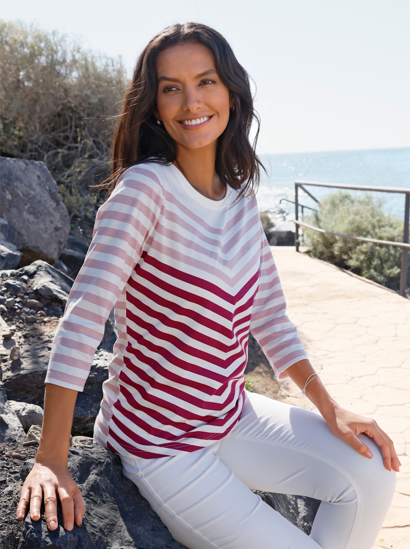 Image of Casual Looks Print-Shirt "Druck-Shirt" 1