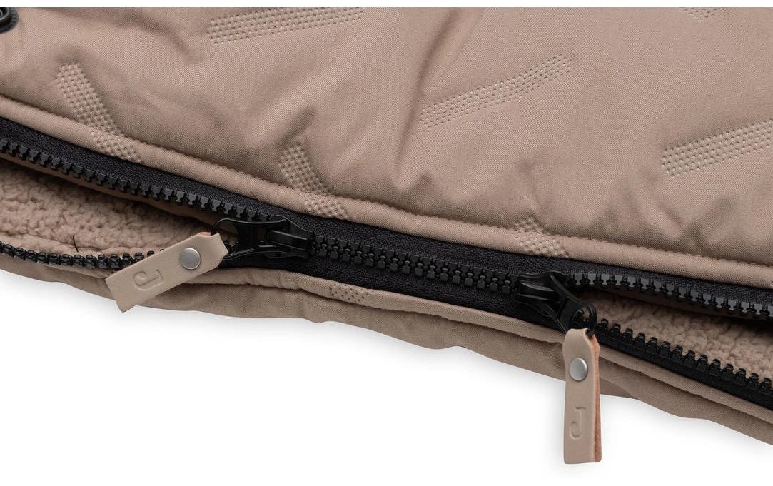 Jollein Chancelière »Embossed Milky Coffee« Wärmeschutz für Kinderwagen