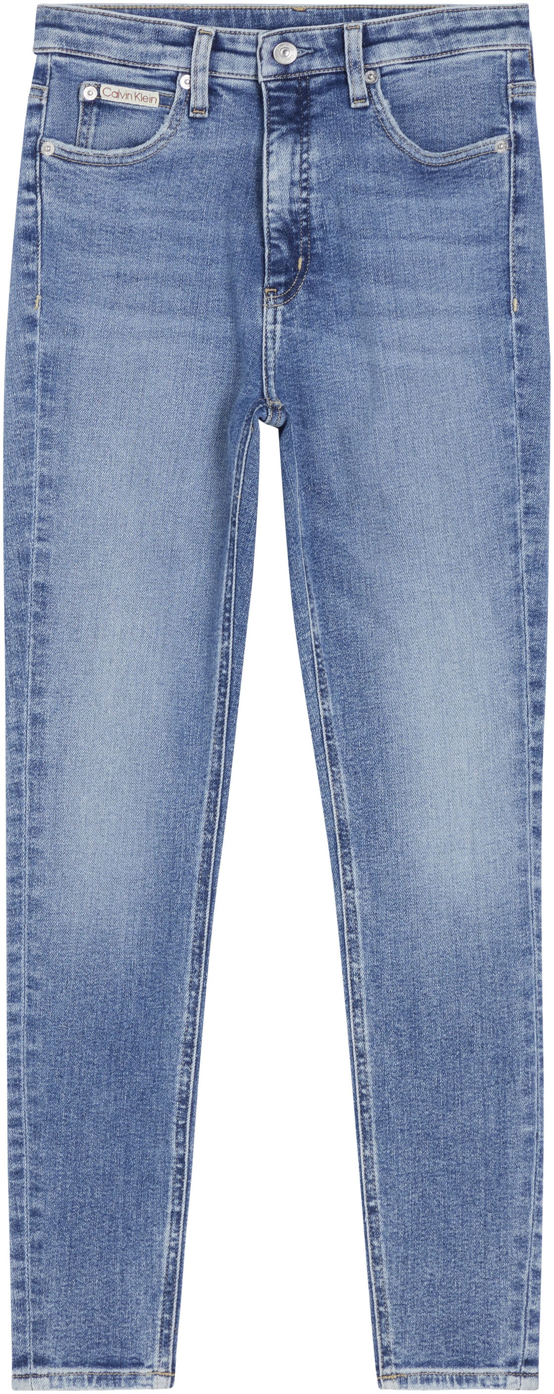 Calvin Klein Jeans Skinny-fit-Jeans »HIGH RISE SUPER SKINNY ANKLE«, im 5-Pocket-Style