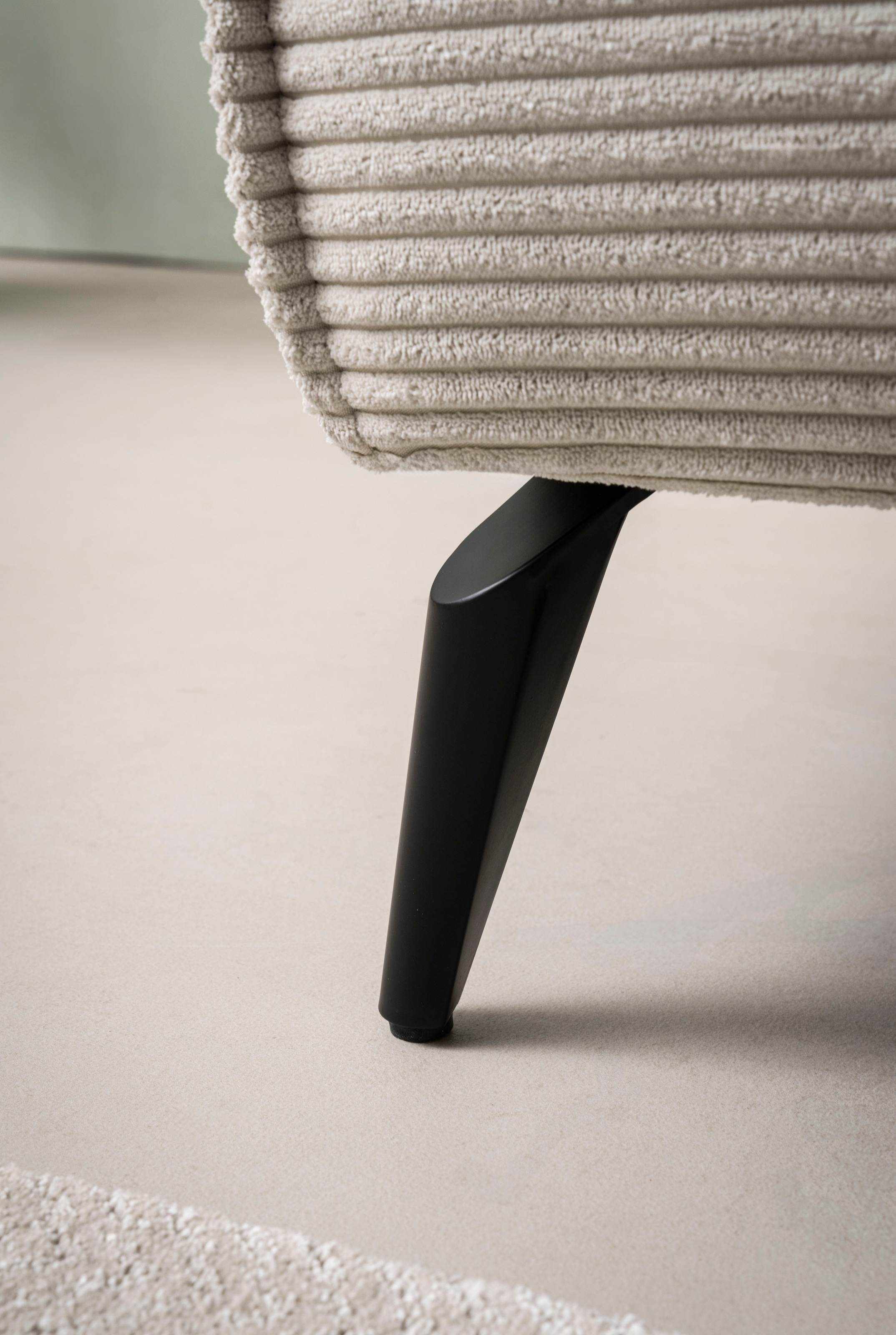 andas Sitzgruppe »TVINNU, Polsterecke L-Form, Schlaffunktion, mit Hocker«, (Set, 2 tlg.), stellbar zum Schlafsofa (Krokodilverbinder)