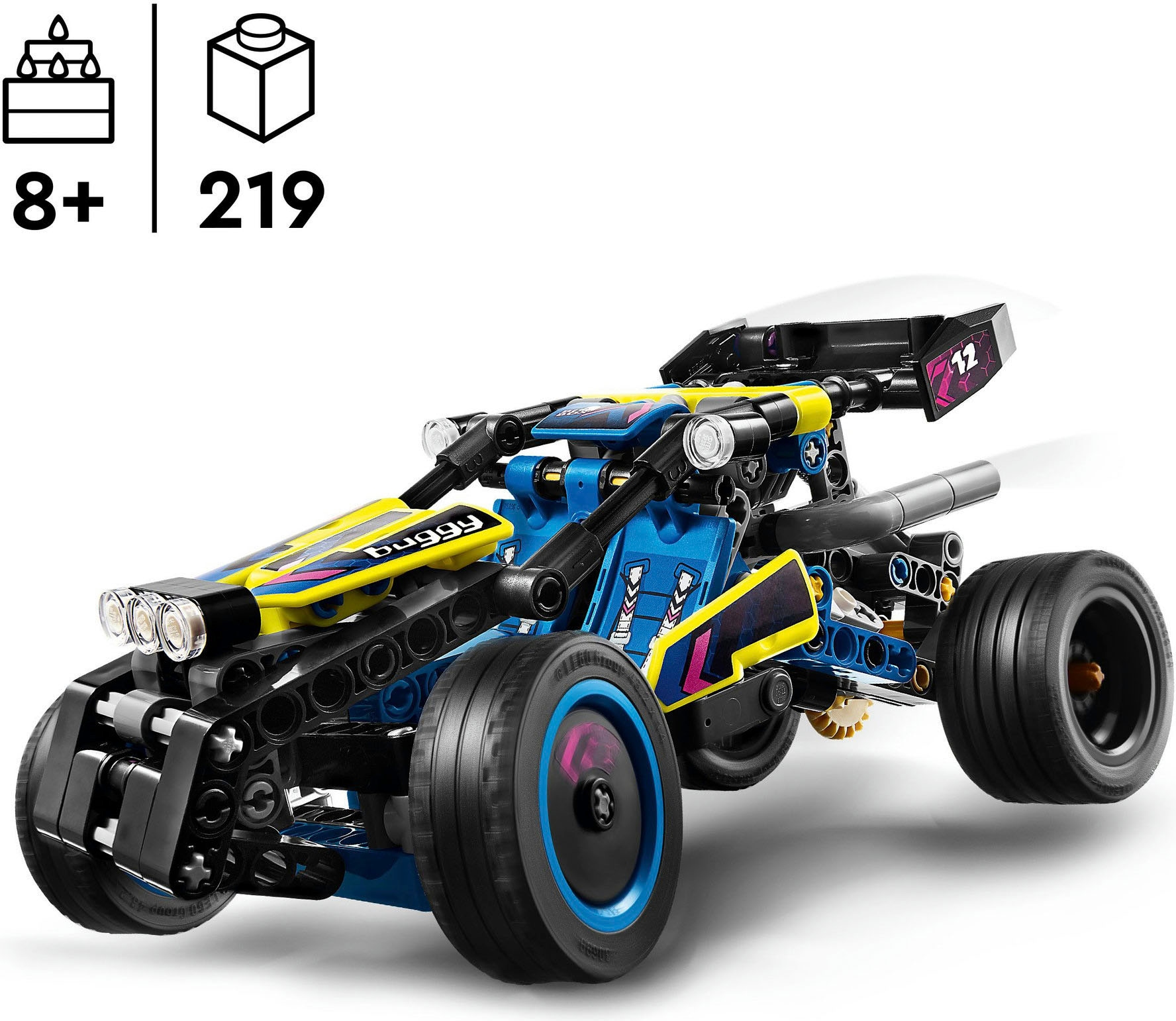 LEGO® Pions de construction »Offroad Rennbuggy (42164), LEGO Technic« Made in Europe