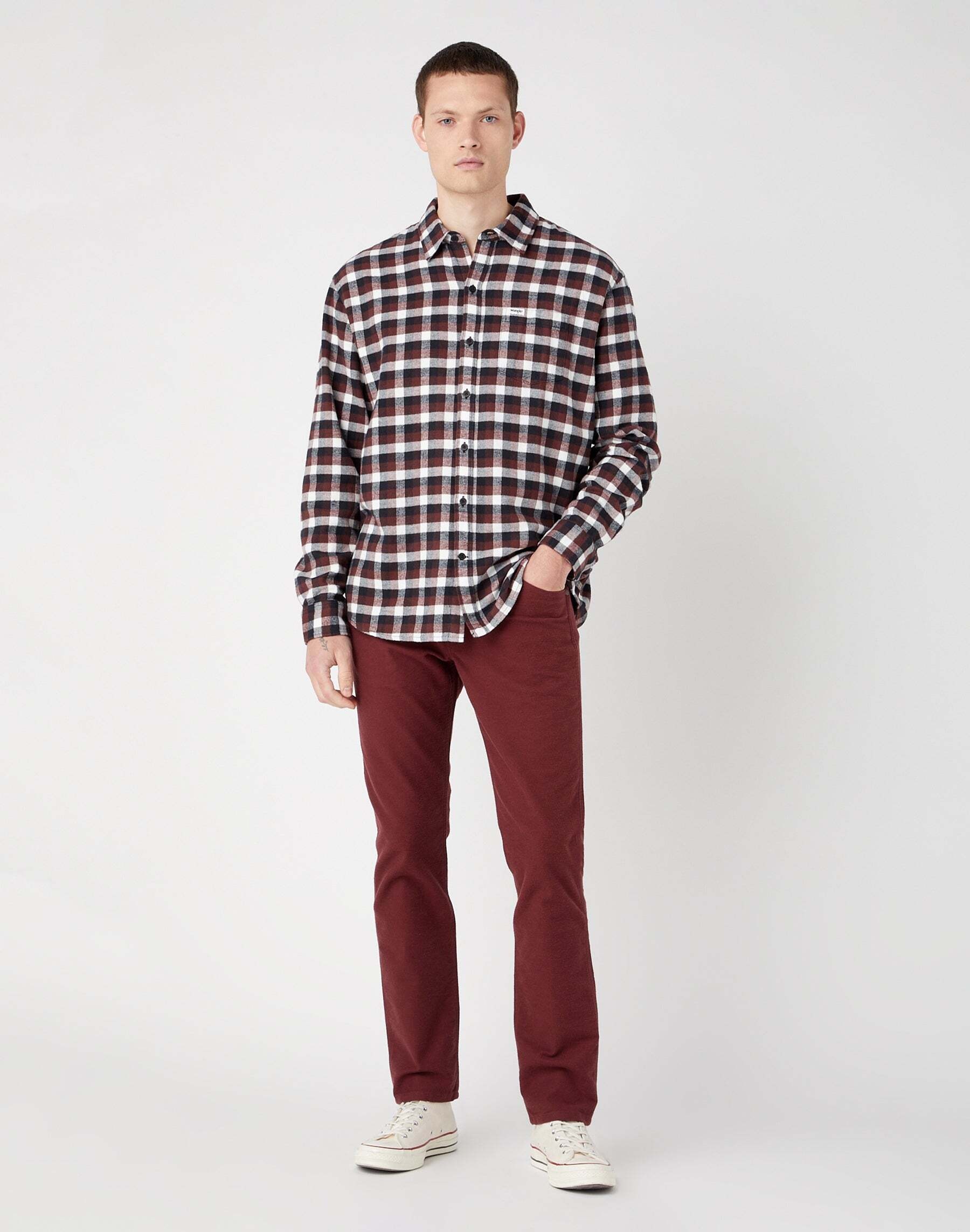 Wrangler Stoffhose »Wrangler Hosen Greensboro Low Stretch«