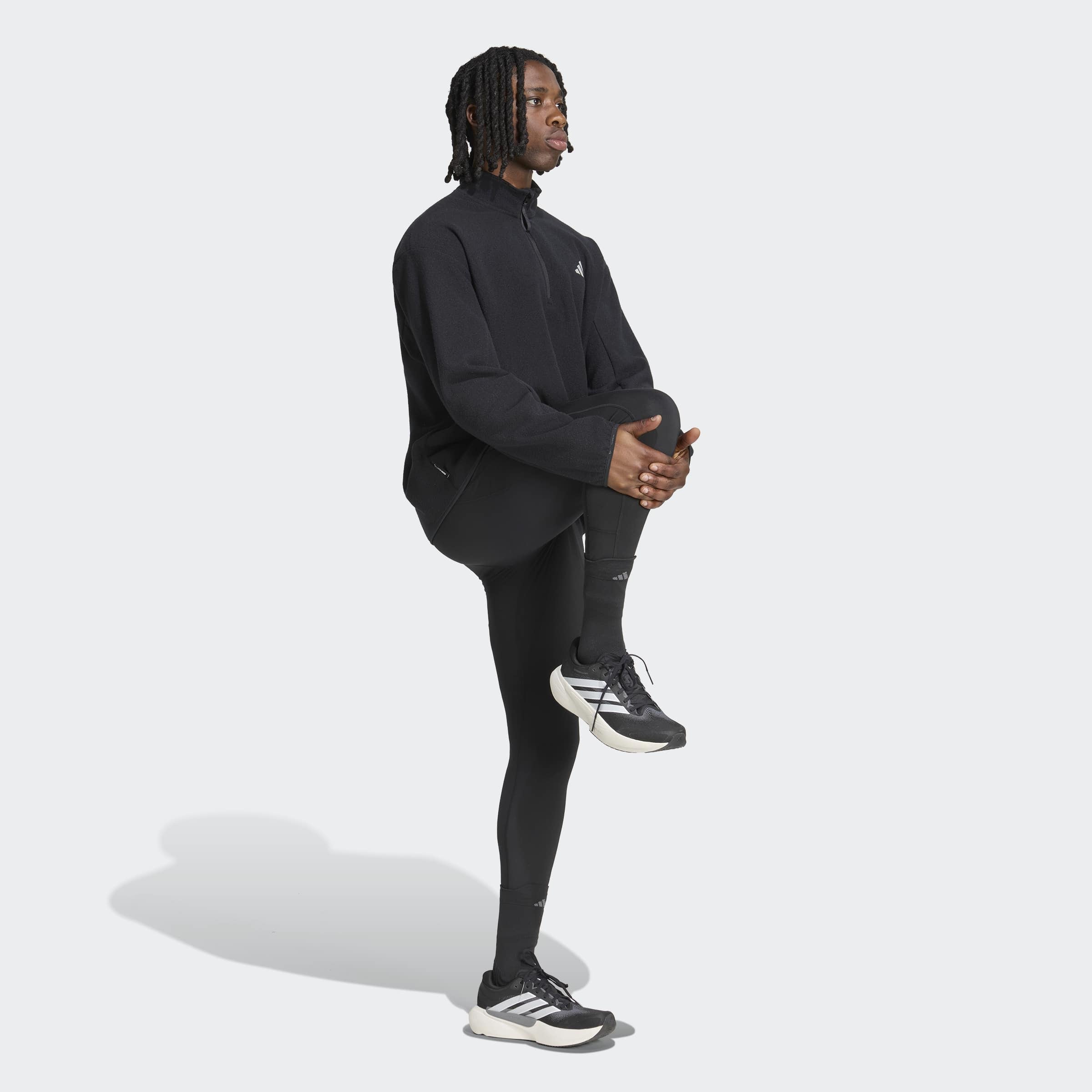 adidas Performance Rollkragenshirt »ADI365 RUNNING ESSENTIALS WINTERISED FLEECE HALF-ZIP« mit Reissverschluss, climawarm® Technologie, aus Polyester