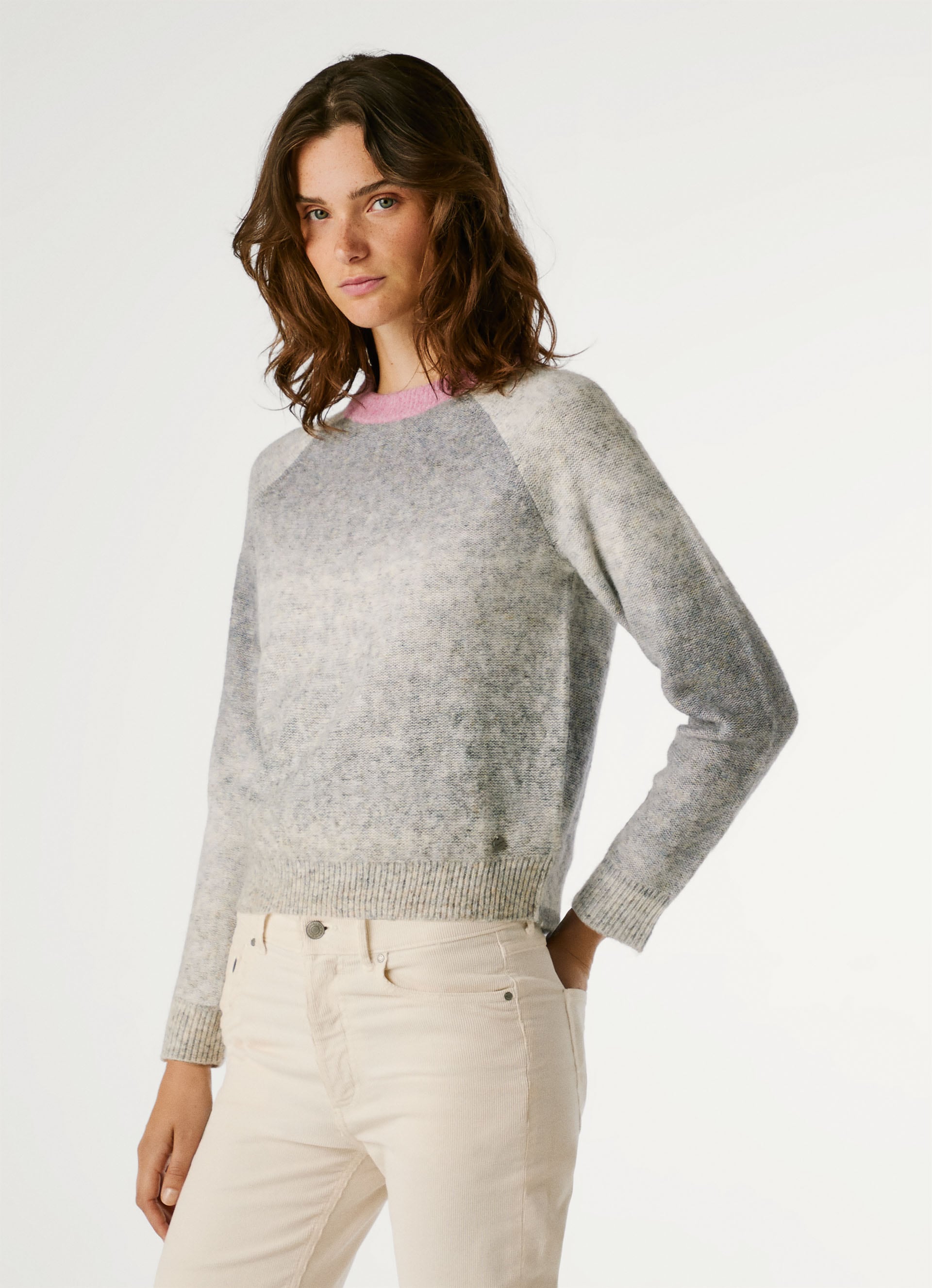 Image of Pepe Jeans Strickpullover "CHANTAL" mit Raglanärmeln