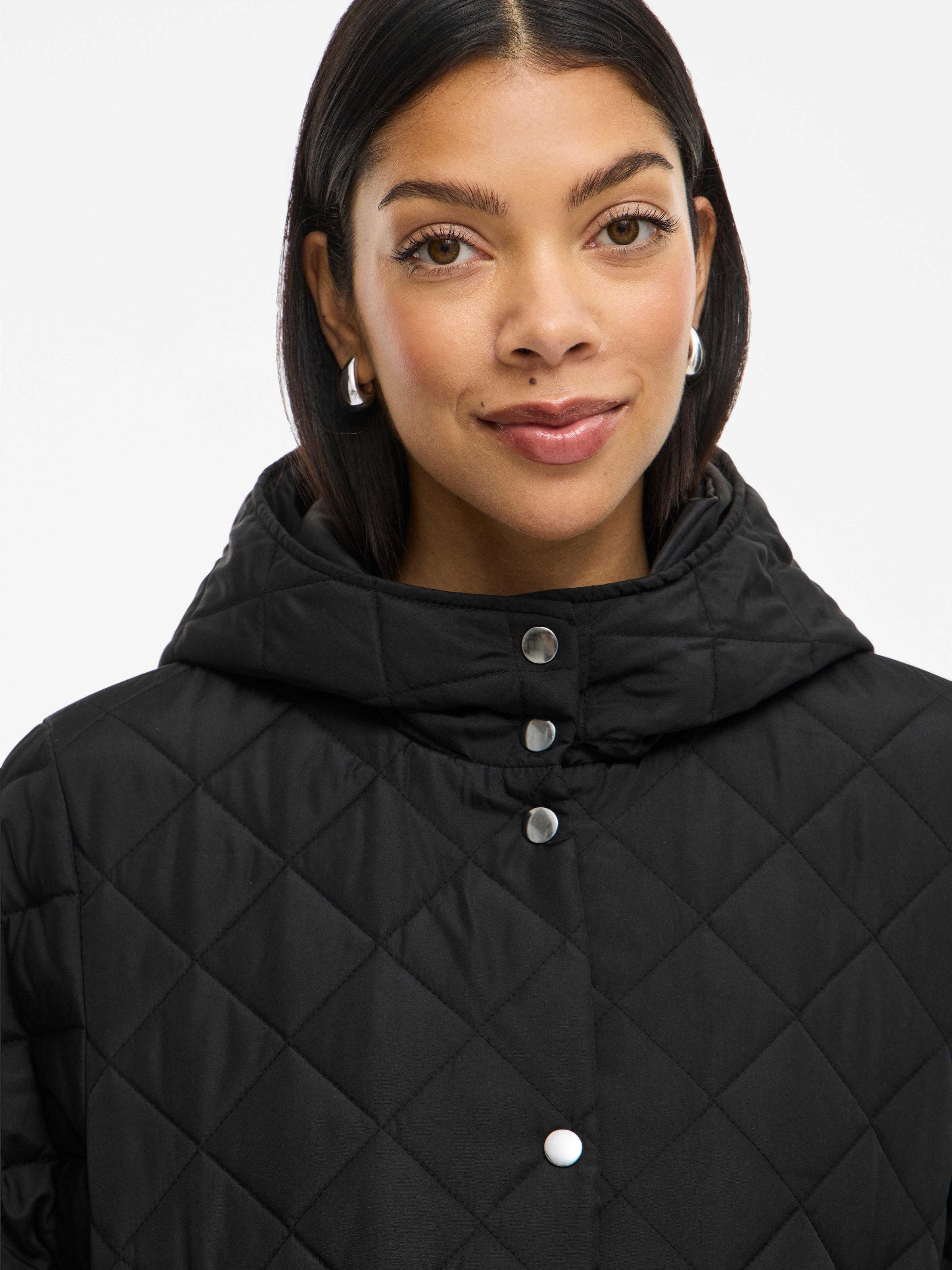 Vila Steppjacke »VITATE L/S HOODED JACKET - NOOS«, mit Kapuze