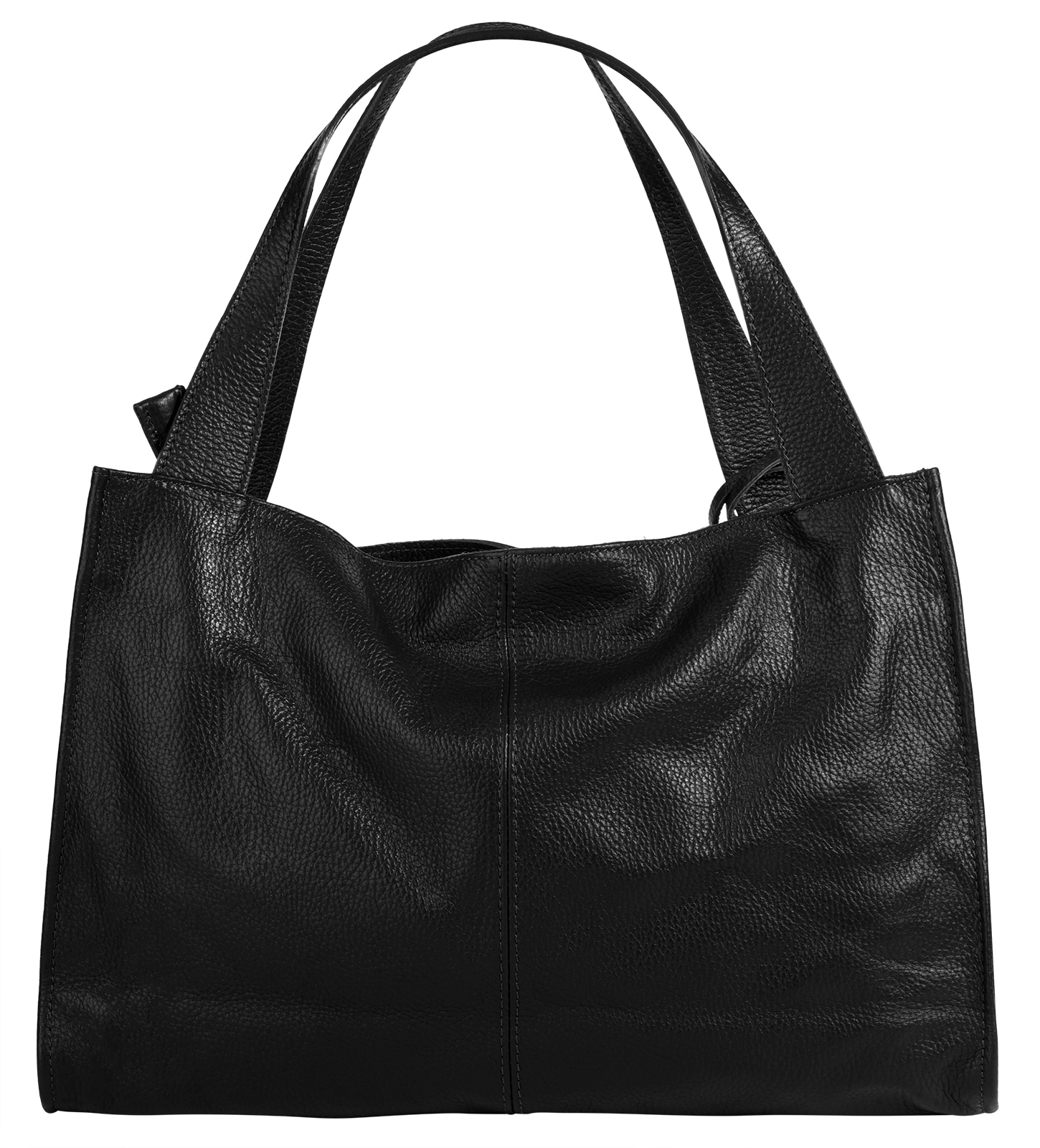 Cluty Shopper, echt Leder, Made in Italy
