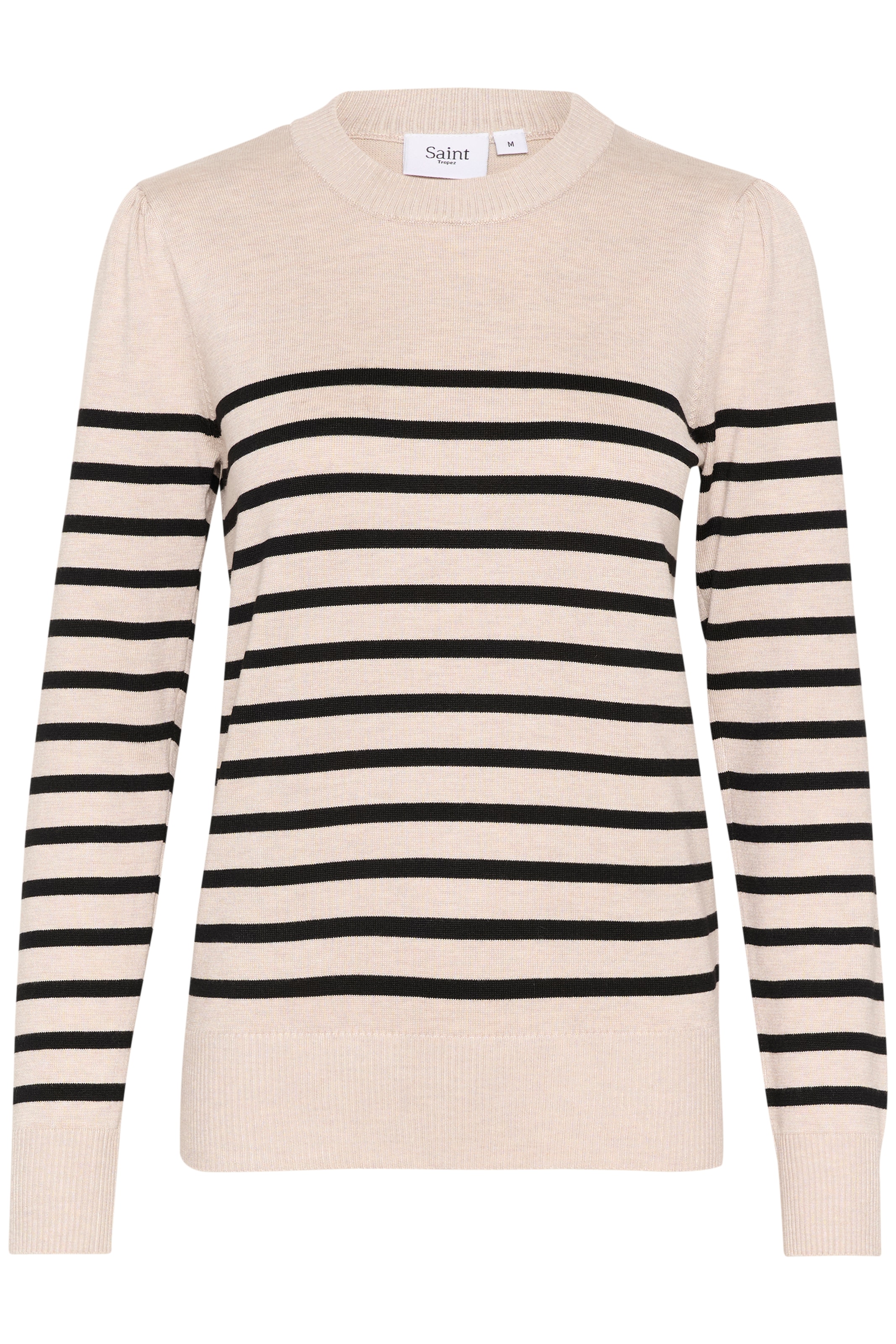 Saint Tropez Strickpullover »MilaSZ LS Striped«