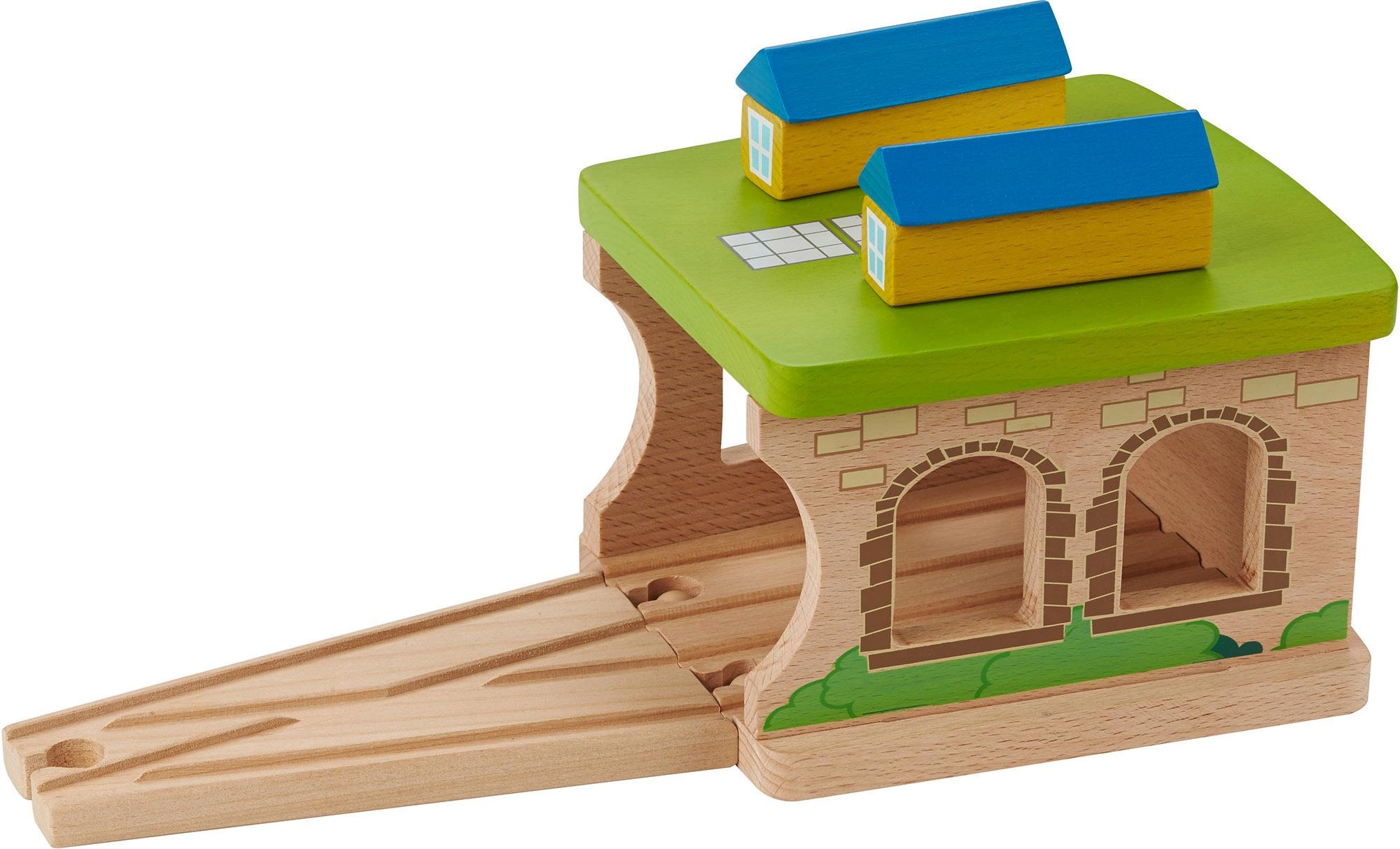 Image of EverEarth® Spielzeugeisenbahn-Gebäude »Eisenbahnschuppen«, FSC®- schützt Wald - weltweit bei Ackermann Versand Schweiz