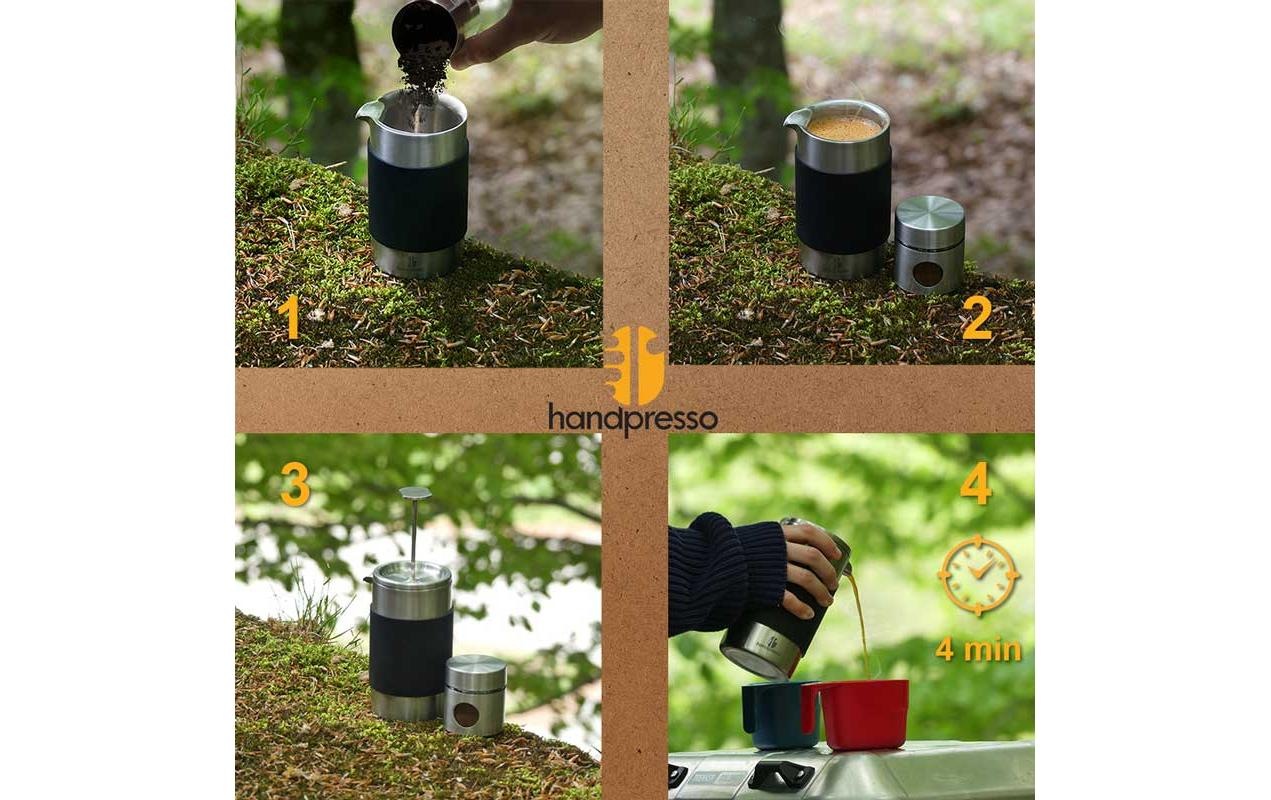 handpresso Reisekaffeemaschine »Thermo French Press 350 ml«