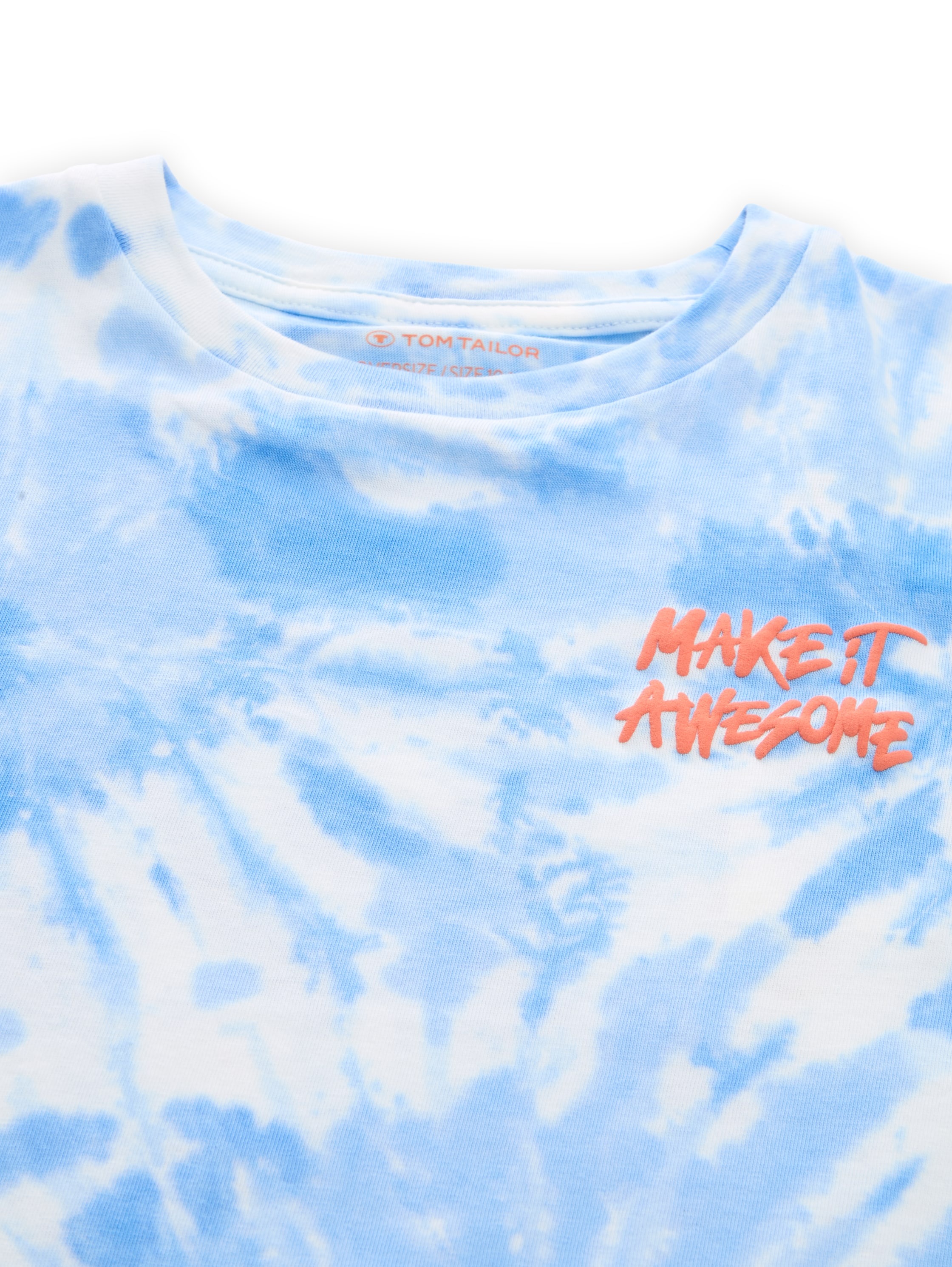 TOM TAILOR T-Shirt, mit trendigem Batik-Muster