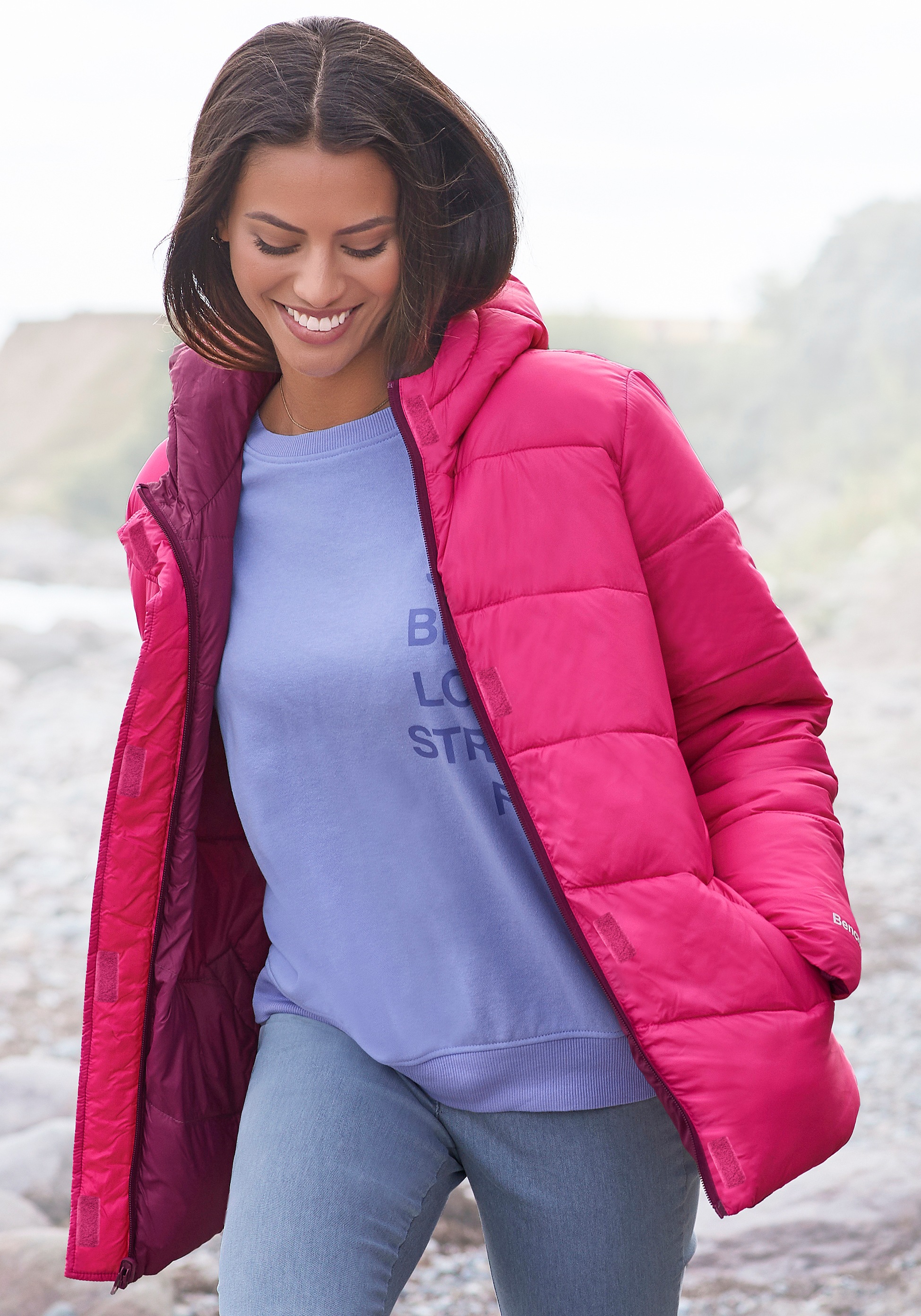 Image of Bench. Wendejacke, mit Eingrifftaschen und Kapuze bei Ackermann Versand Schweiz