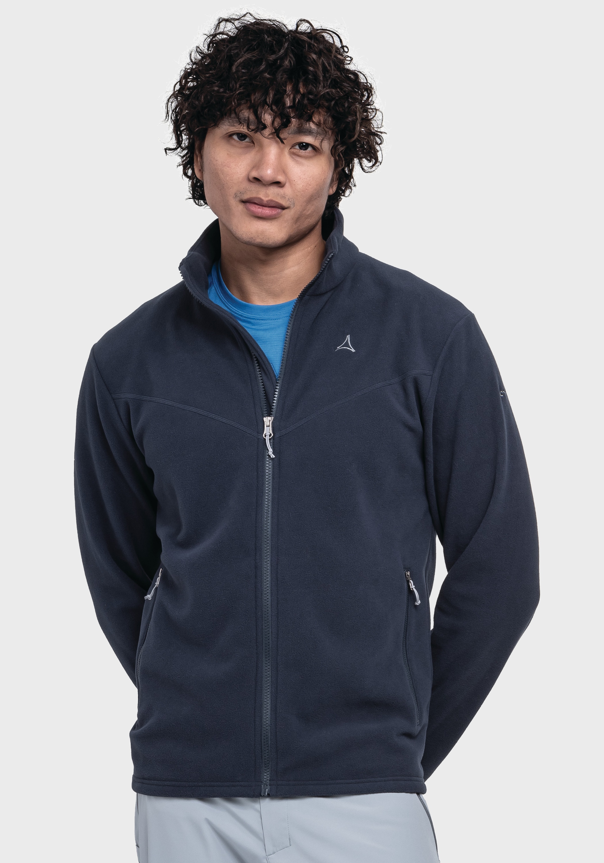 Schöffel Fleecejacke »Hiking Fleece Jk Style Qutang MNS«, ohne Kapuze