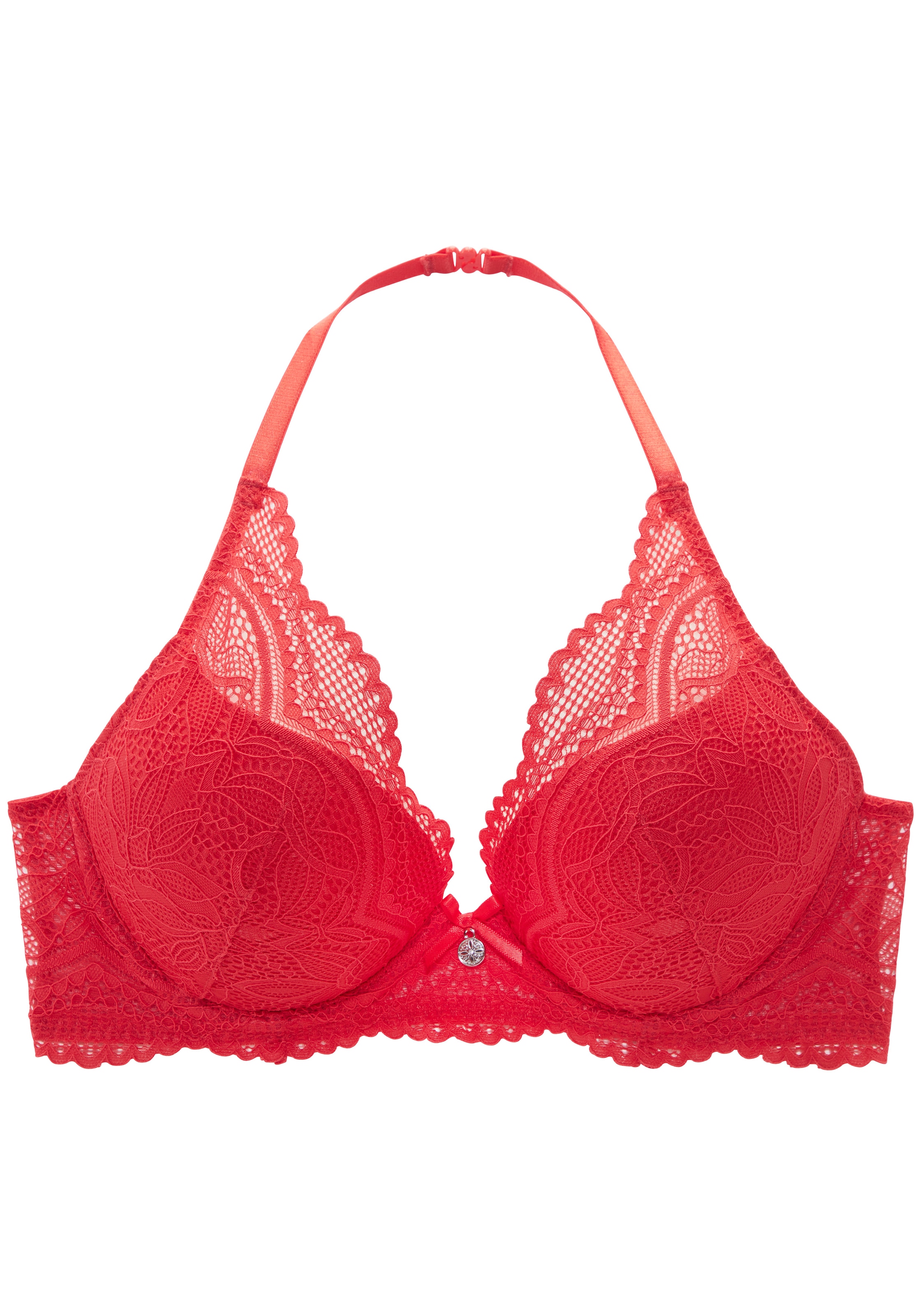 Nuance by Lascana Soutiens-gorge dos nu »Vivianna« avec différentes options de port, dentelle florale, lingerie