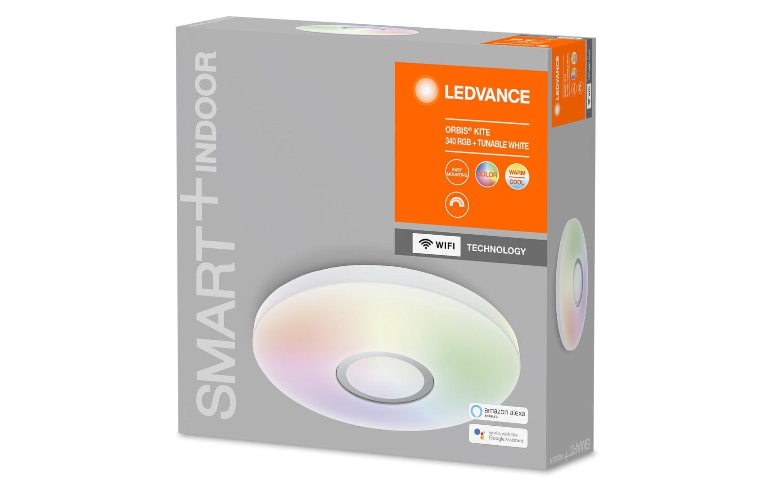   Plafonnier LED »SMART+ Orbis Kite, 18 W, Ø 34 cm, Weiss, RGB«