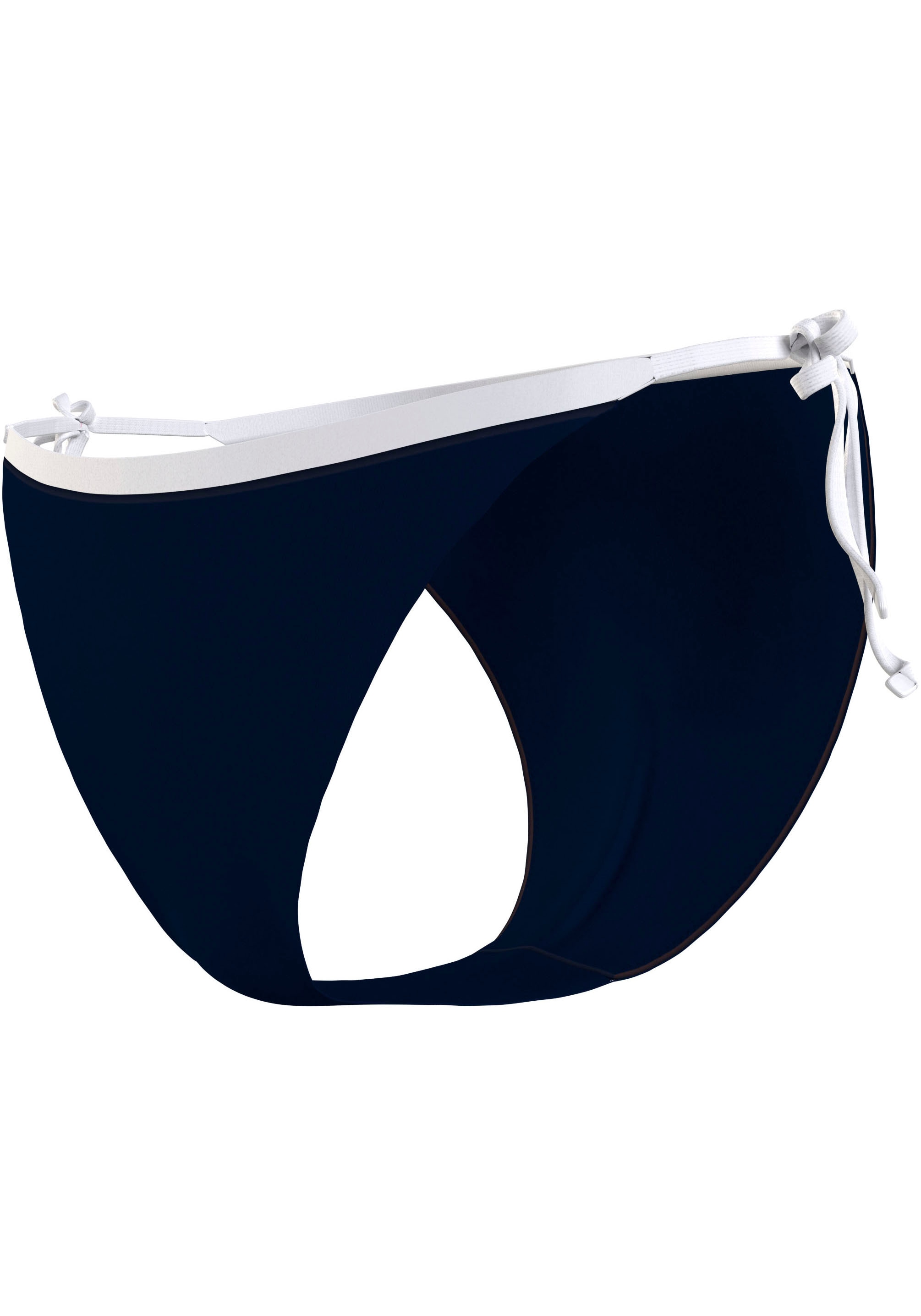 Tommy Hilfiger Swimwear Bikini-Hose »CHEEKY STRING SIDE TIE«, mit kontrastfarbenen Kanten