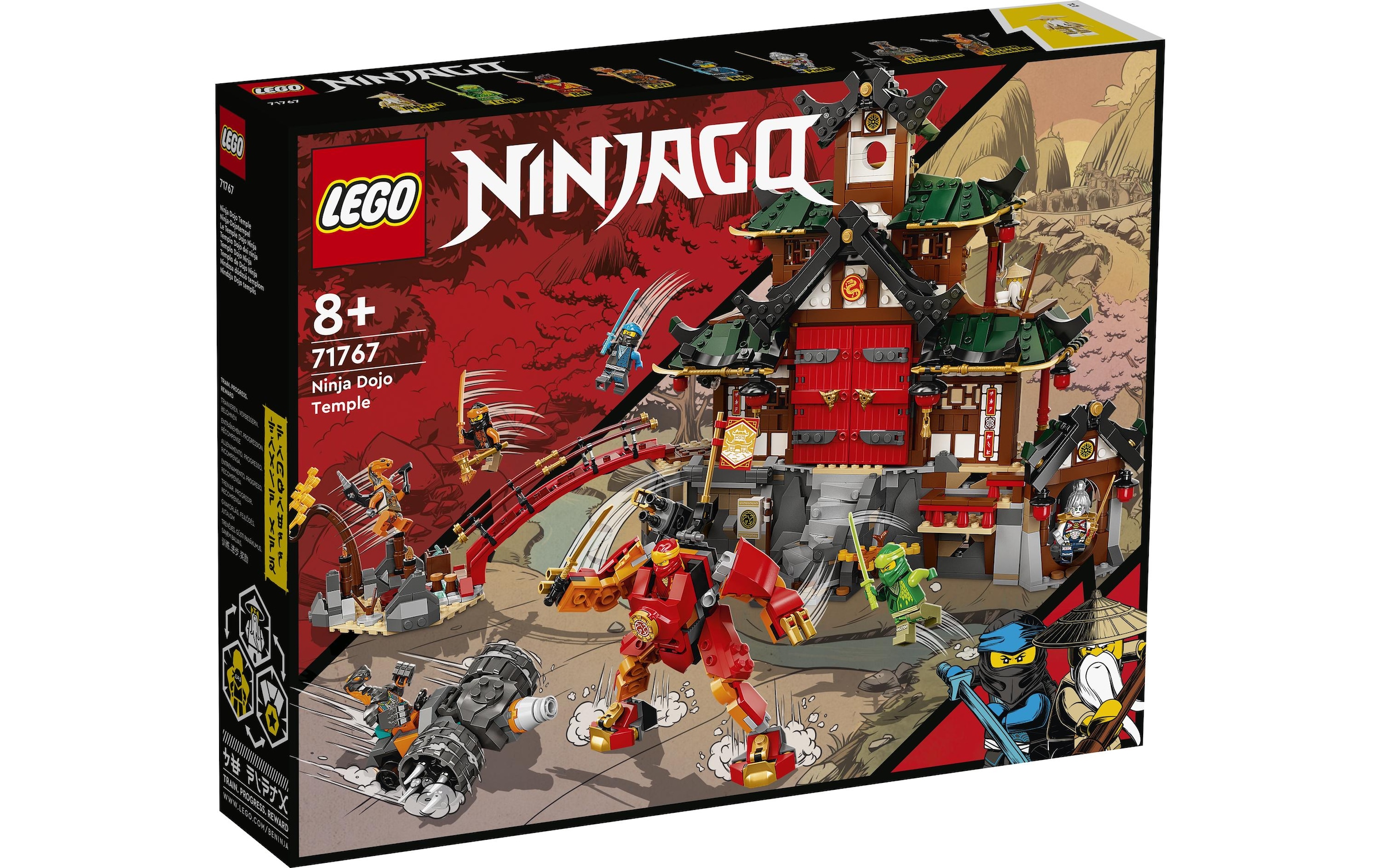 Image of LEGO® Spielbausteine »Ninja-Dojotempel 7176«, (1394 St.) bei Ackermann Versand Schweiz