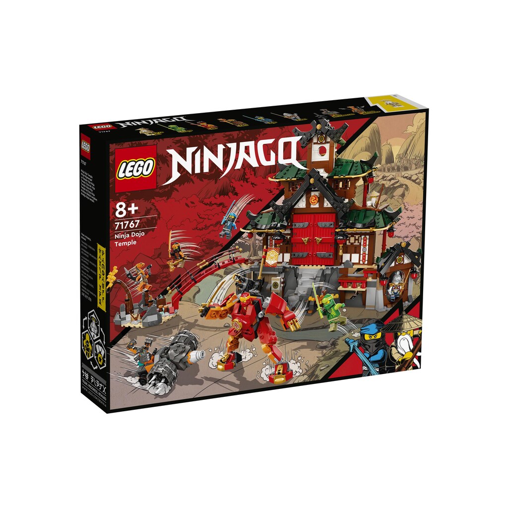 LEGO® Spielbausteine »Ninja-Dojotempel 7176«, (1394 St.)