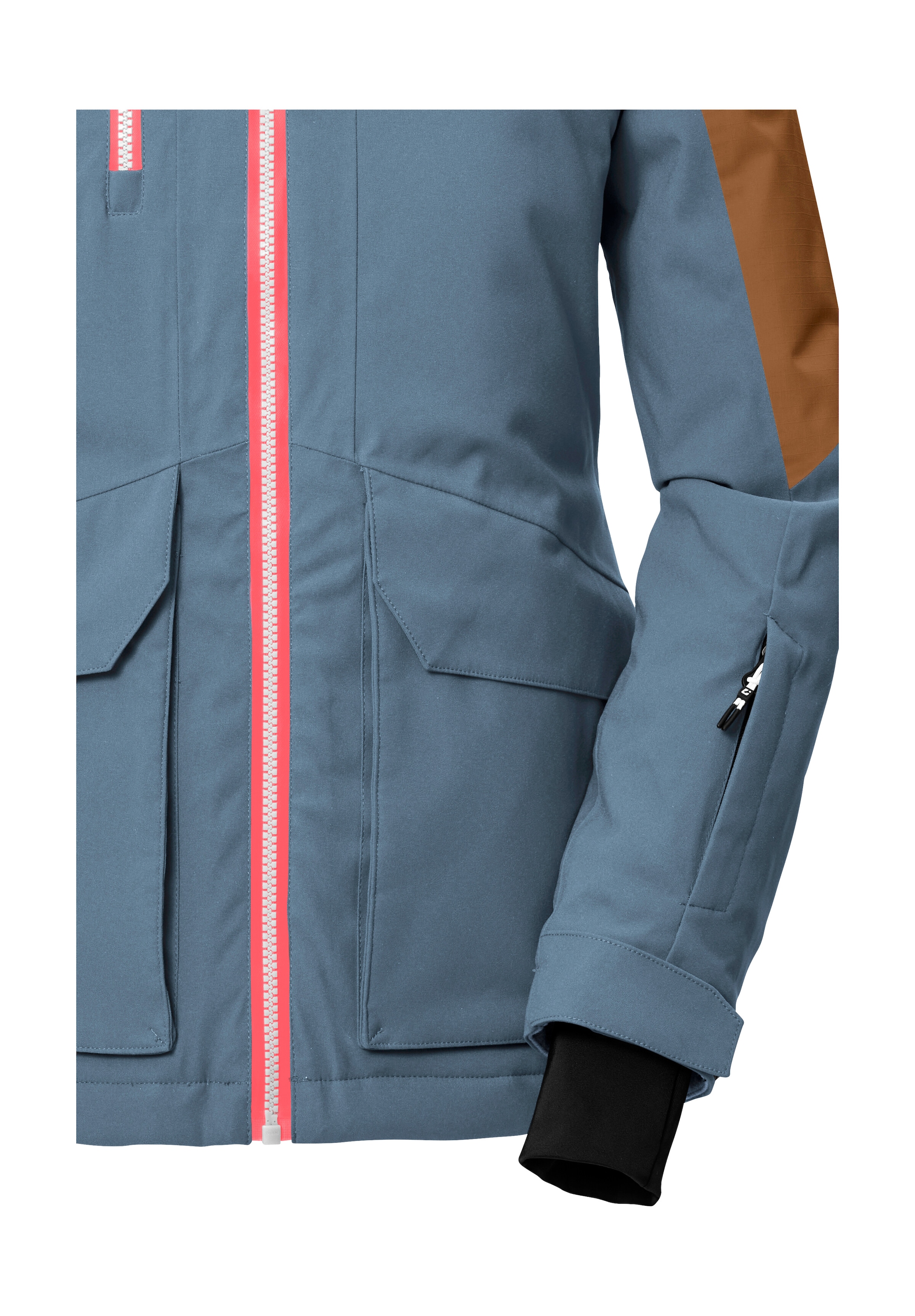 Killtec Veste de ski »KSW 340 GRLS SKI JCKT« Wasserdichte Mädchenjacke mit Kapuze, Schneefang und Stauraum