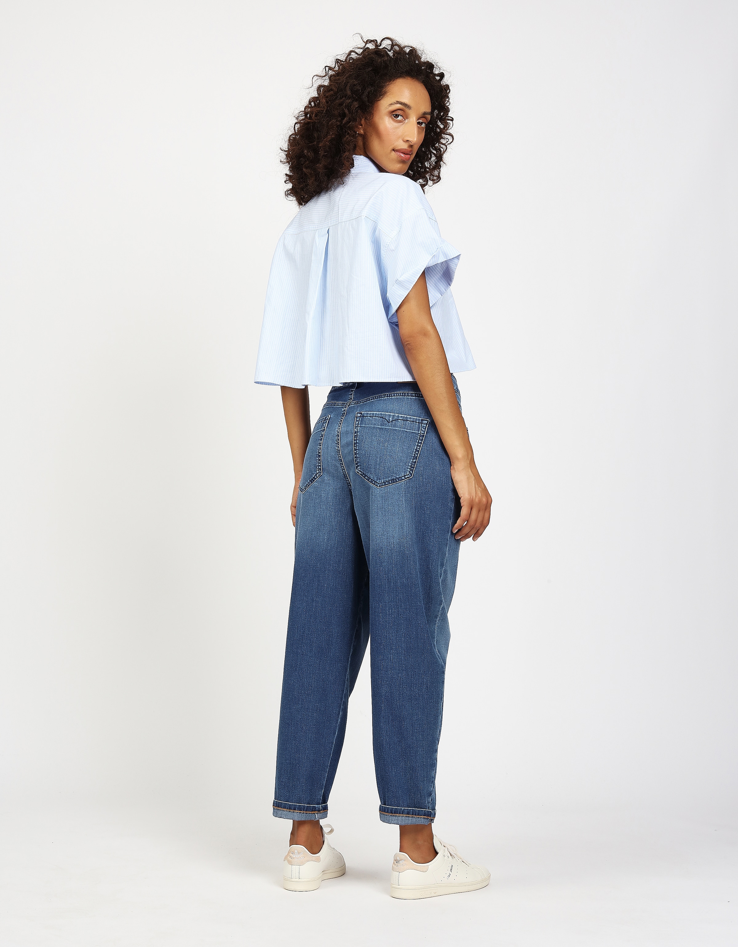 GANG Jeans taille haute »94IVY« mit hohem Stretch-Anteil, O-Shape