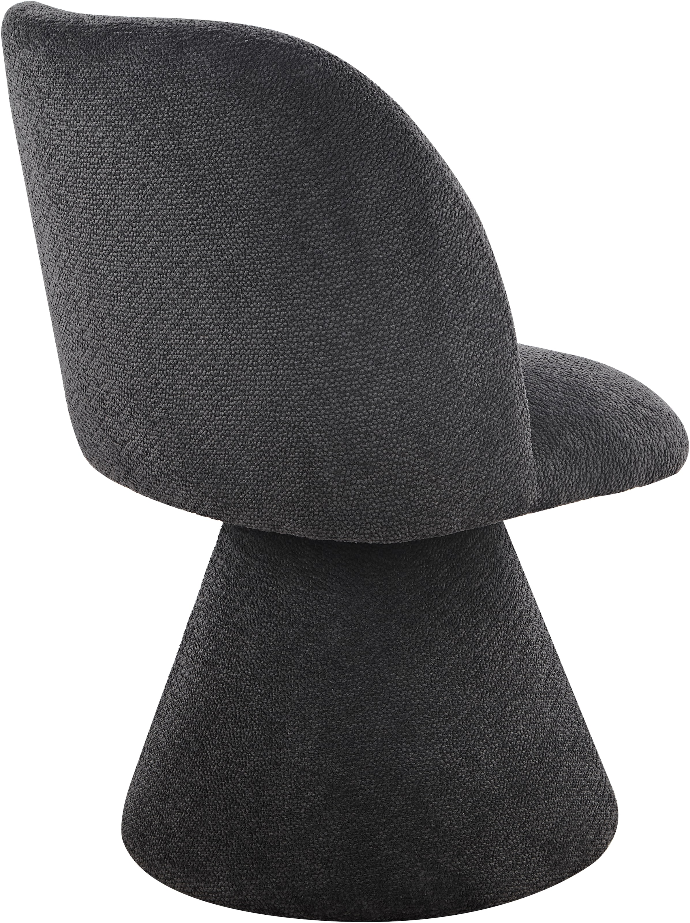 HELA Drehstuhl »BARI II« (Set) 1 Stk.360° drehbar, Polsterfuss, Webstoff, fest gepolstert