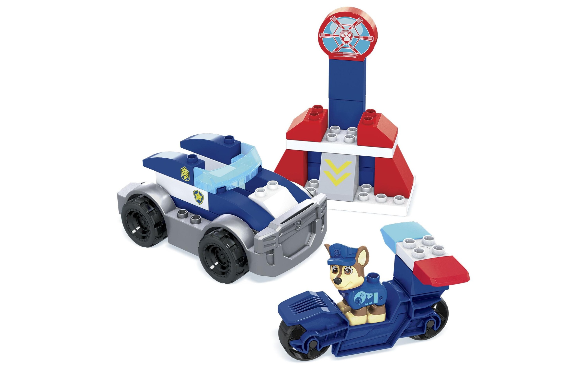 MEGA BLOKS Spielzeug-Auto »Paw Patrol Polizei Spielset«, (30 tlg.)
