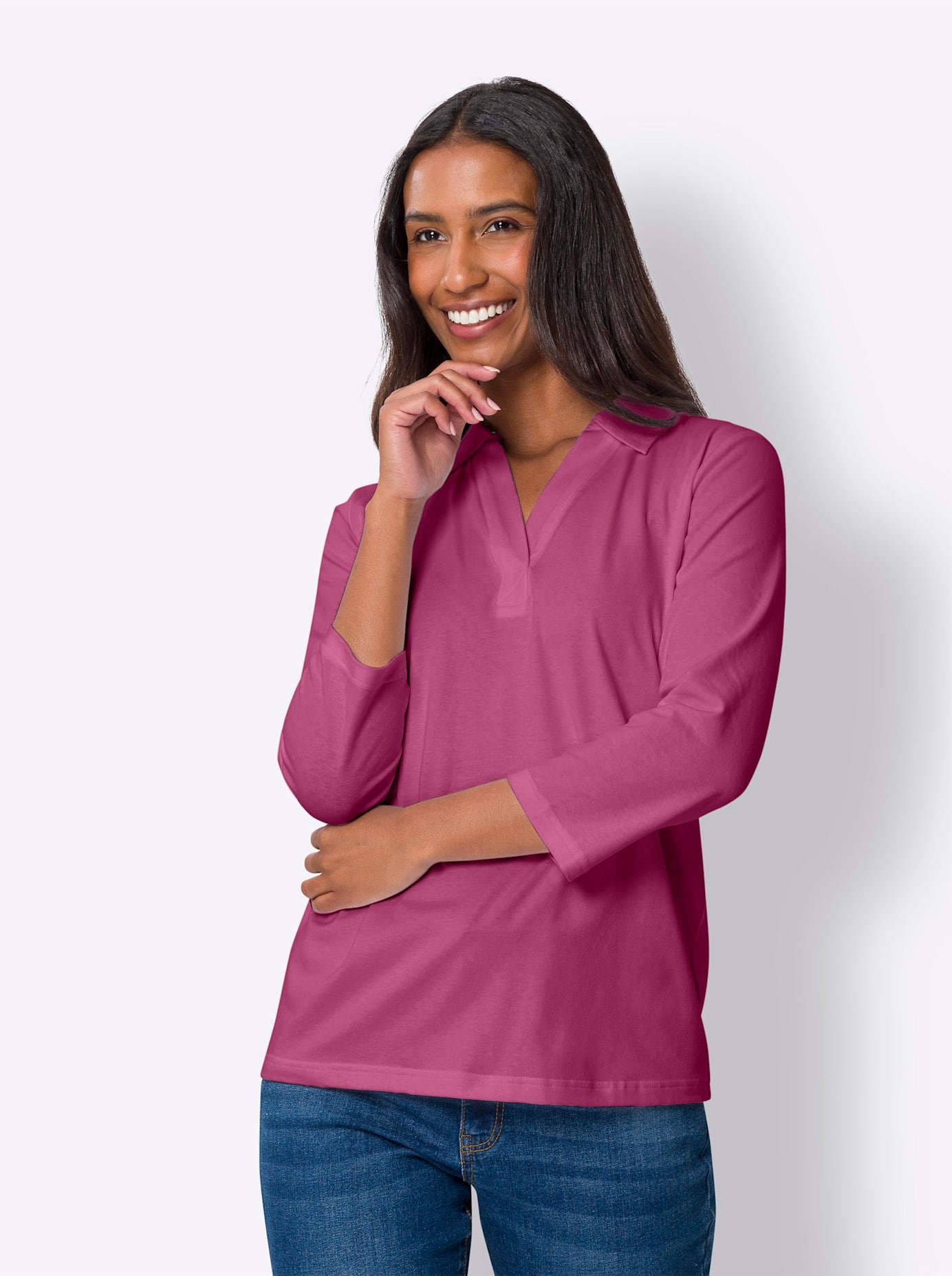 heine Poloshirt »Poloshirt«, (1 tlg.)