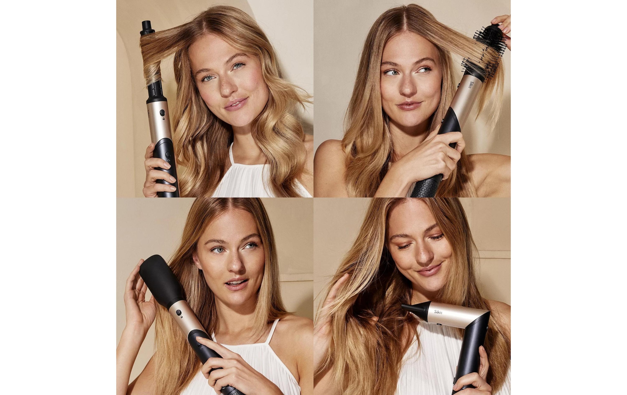 Silk'n Haartrockner »und Multistyler SilkyAir Flex«, 1300 W