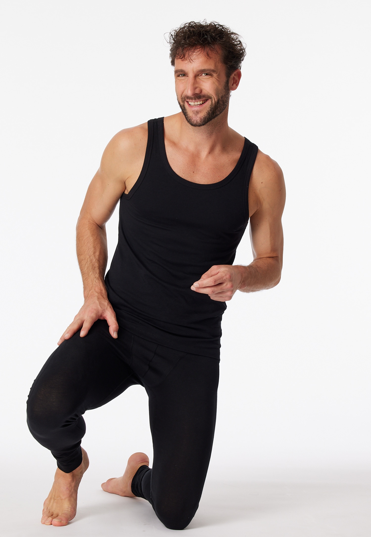 Schiesser Sous-chemise »95/5« pack de 2,  avec coutures latérales