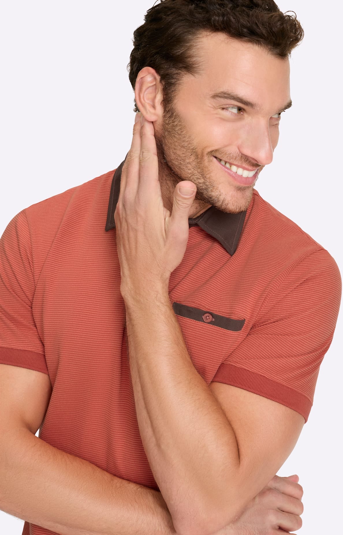 Marco Donati T-shirt à manches courtes »Kurzarm-Poloshirt« 1 pièces