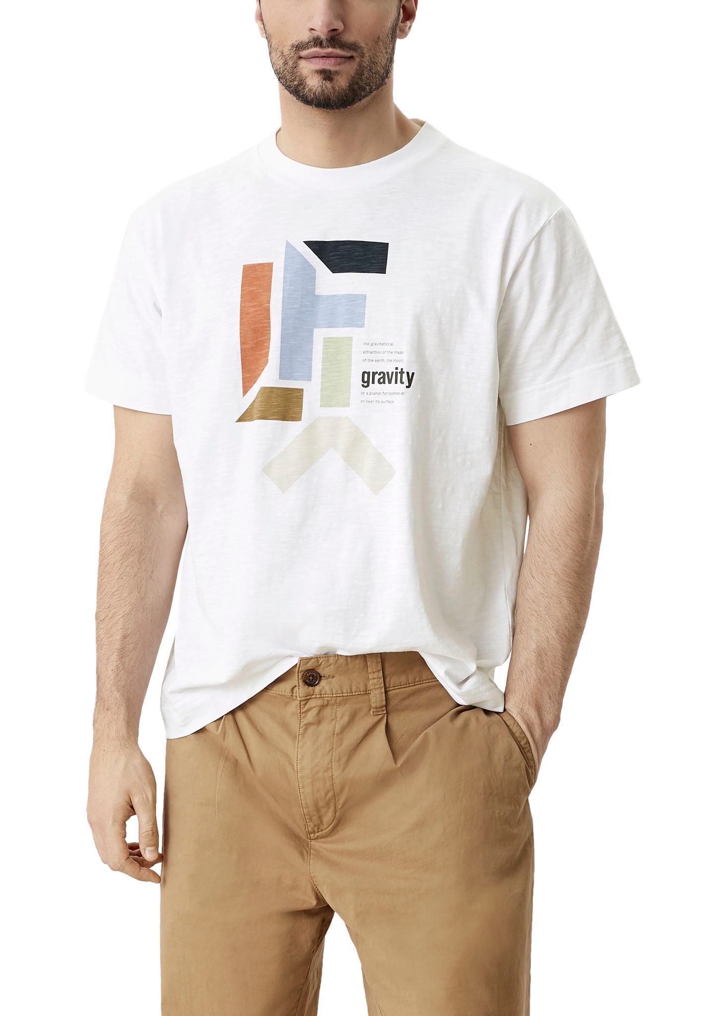 Image of s.Oliver T-Shirt, mit Frontprint bei Ackermann Versand Schweiz