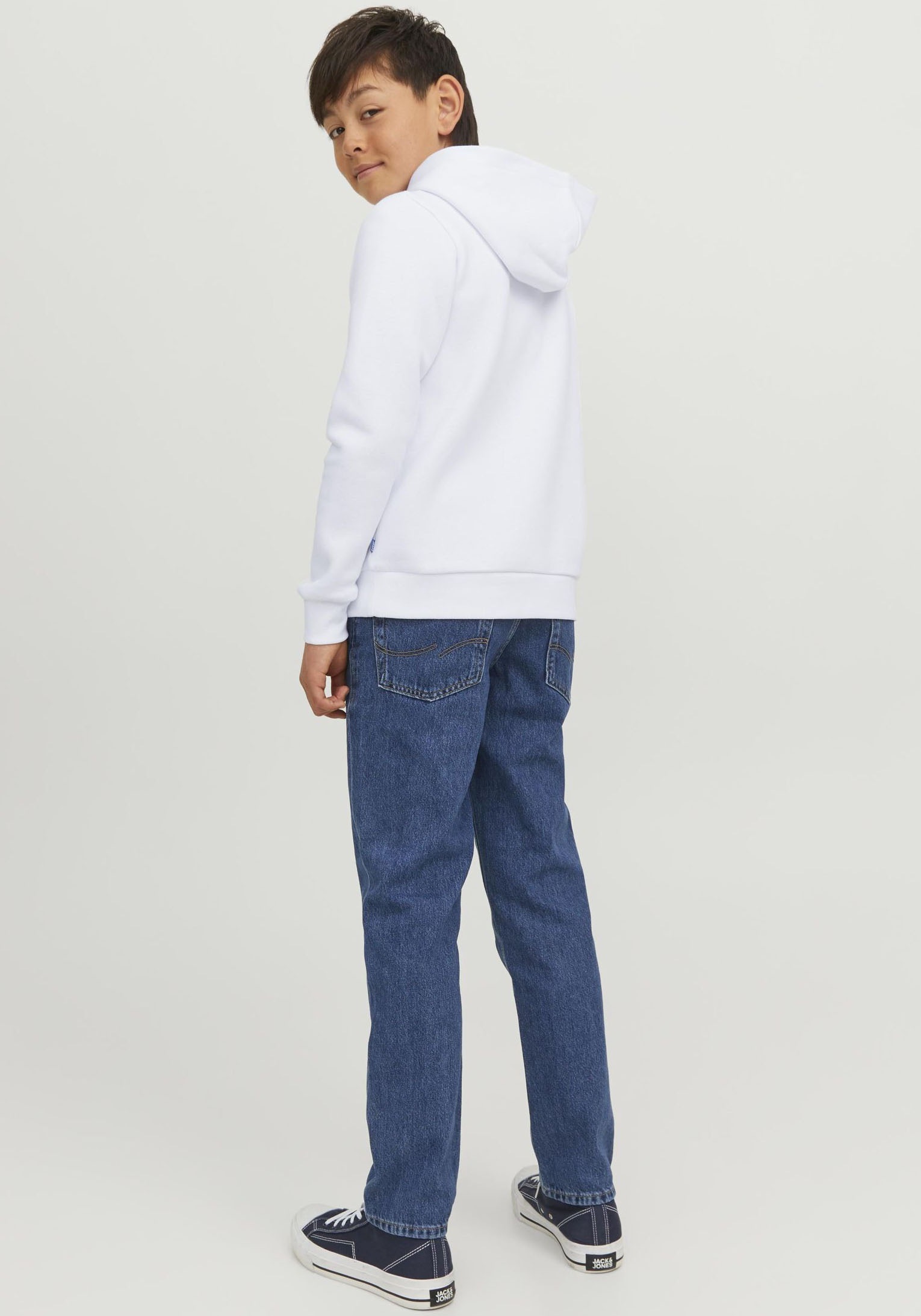 Jack & Jones Junior Kapuzensweatshirt »JJECORP LOGO SWEAT HOOD PLAY NOOS JNR«