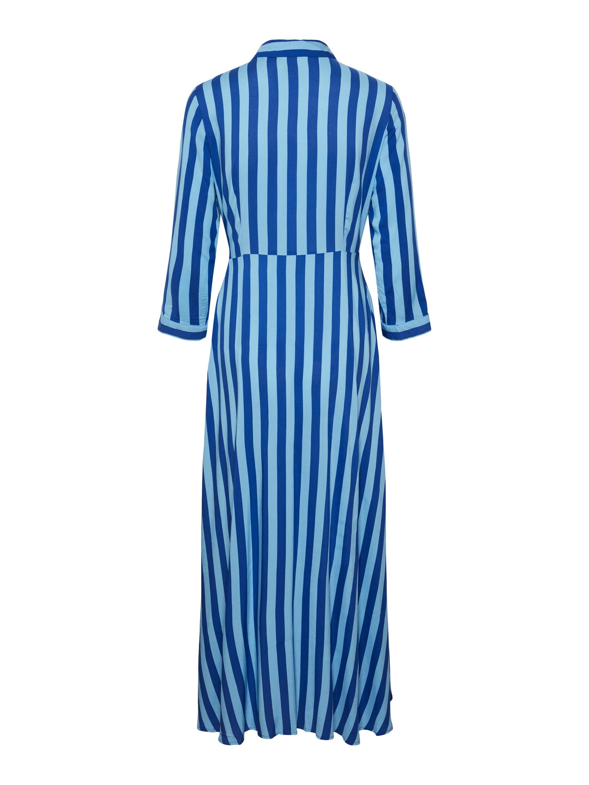 Y.A.S Hemdblusenkleid »YASSAVANNA LONG SHIRT DRESS«, mit 3/4 Ärmel