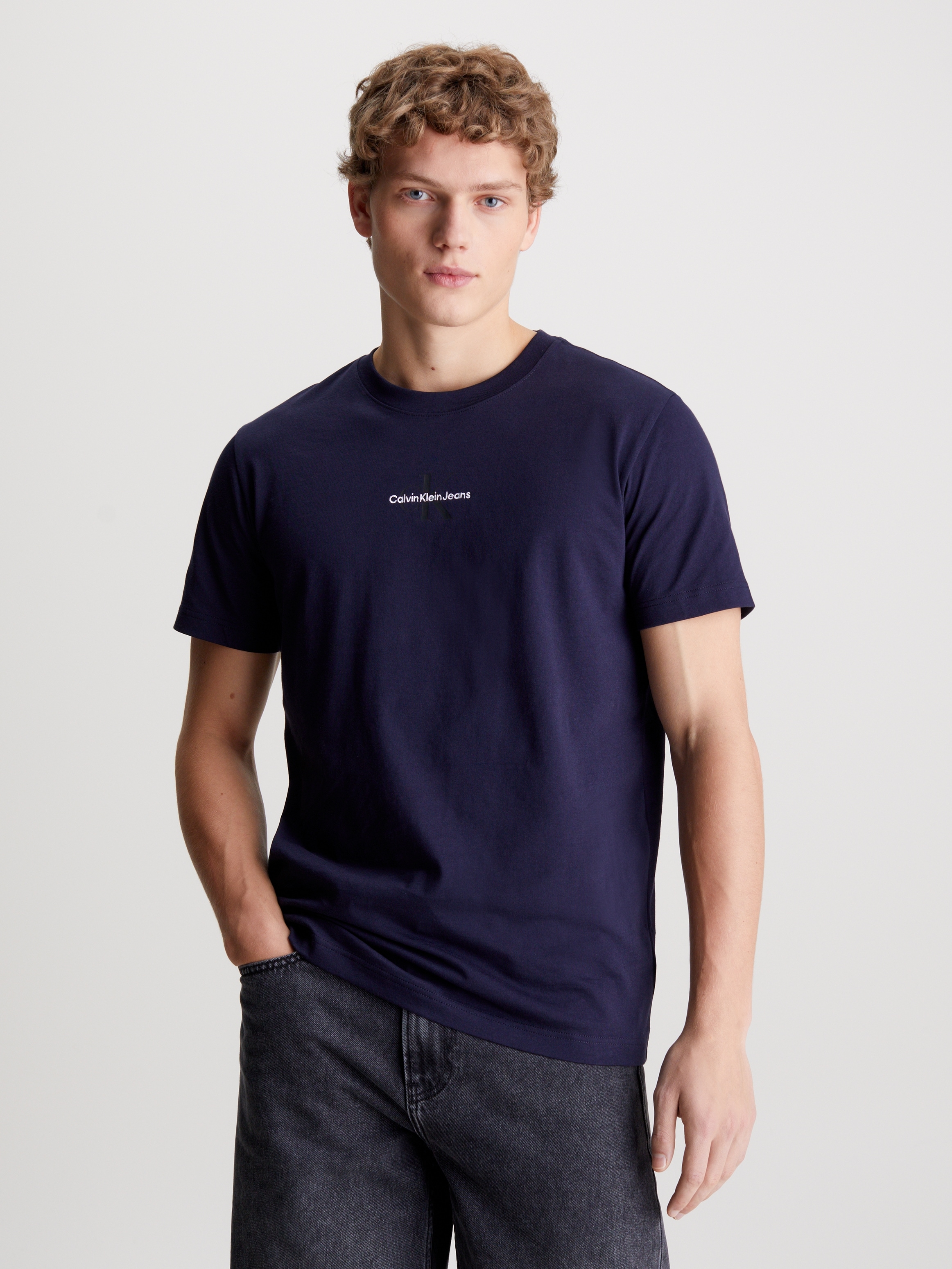 Calvin Klein Jeans T-Shirt »MONOLOGO REGULAR TEE«, mit Logoschriftzug