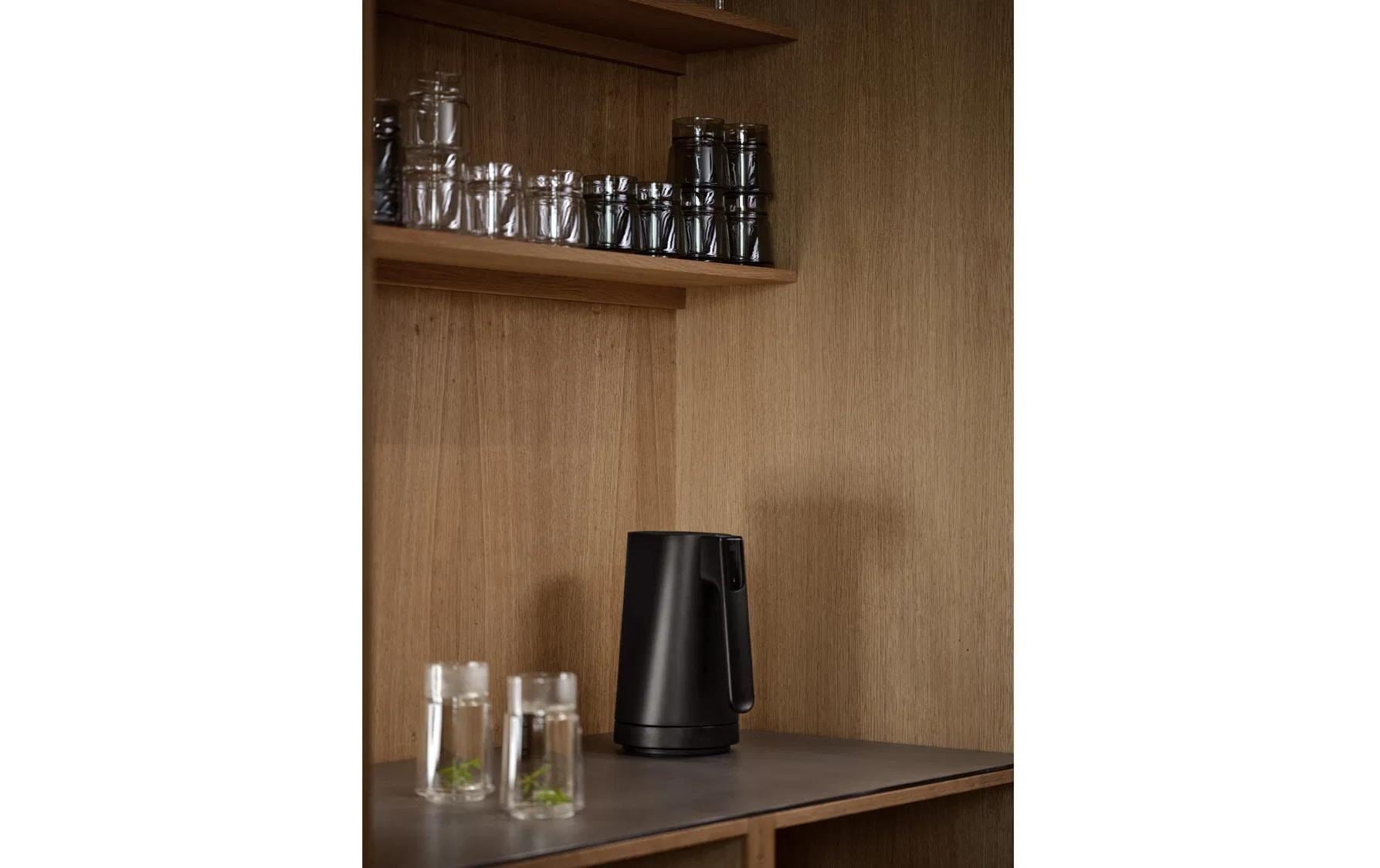 Jacob Jensen Chauffe-eau »23 x 16 x 26 cm 1,2 l« 1,2 l 2200 W Wasserkocher mit Touch-Bedienung und Temperaturvorwahl