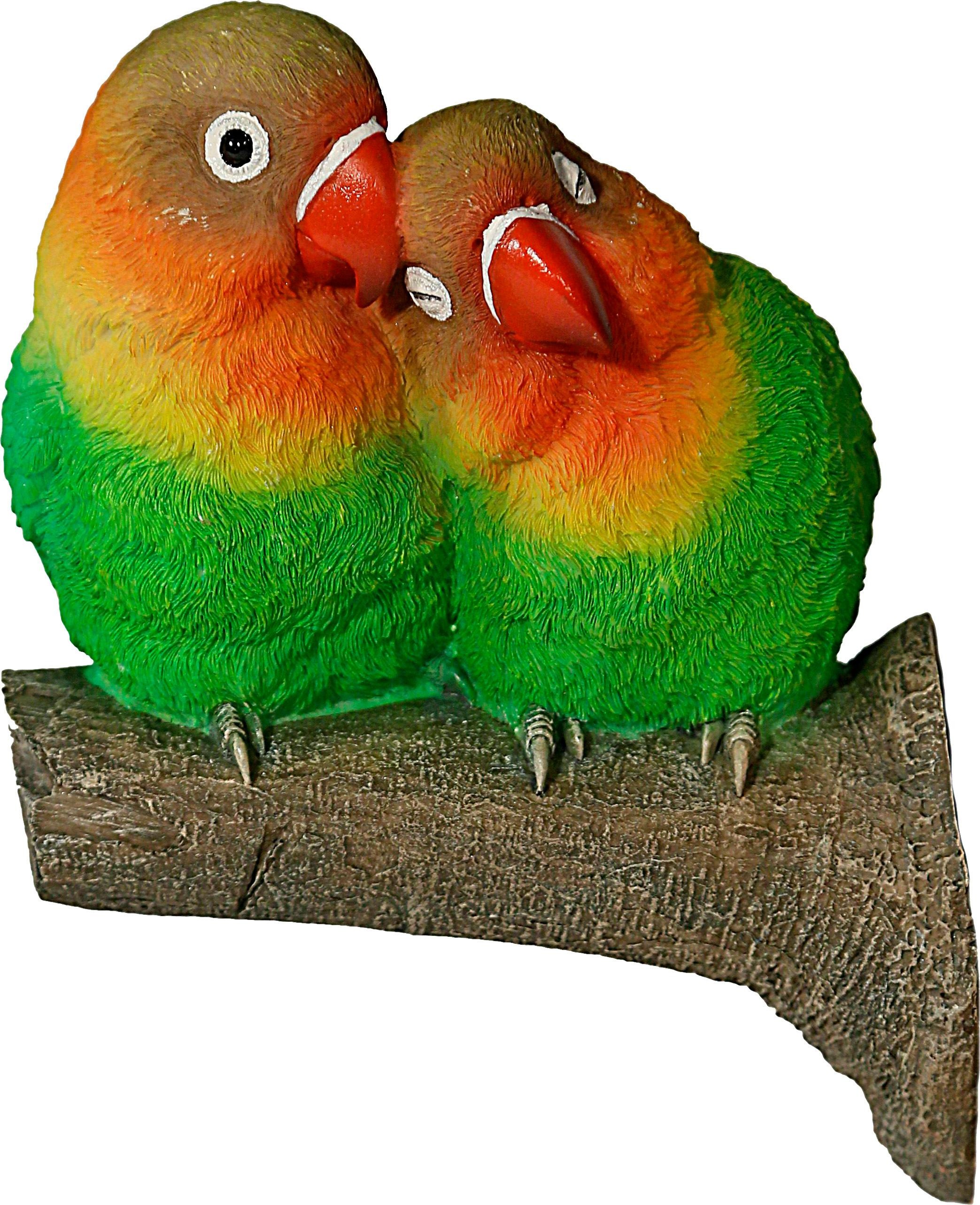 Image of Casa Collection by Jänig Tierfigur, Tierfigur Papageienpärchen auf Ast (Baumbefestigung) bei Ackermann Versand Schweiz