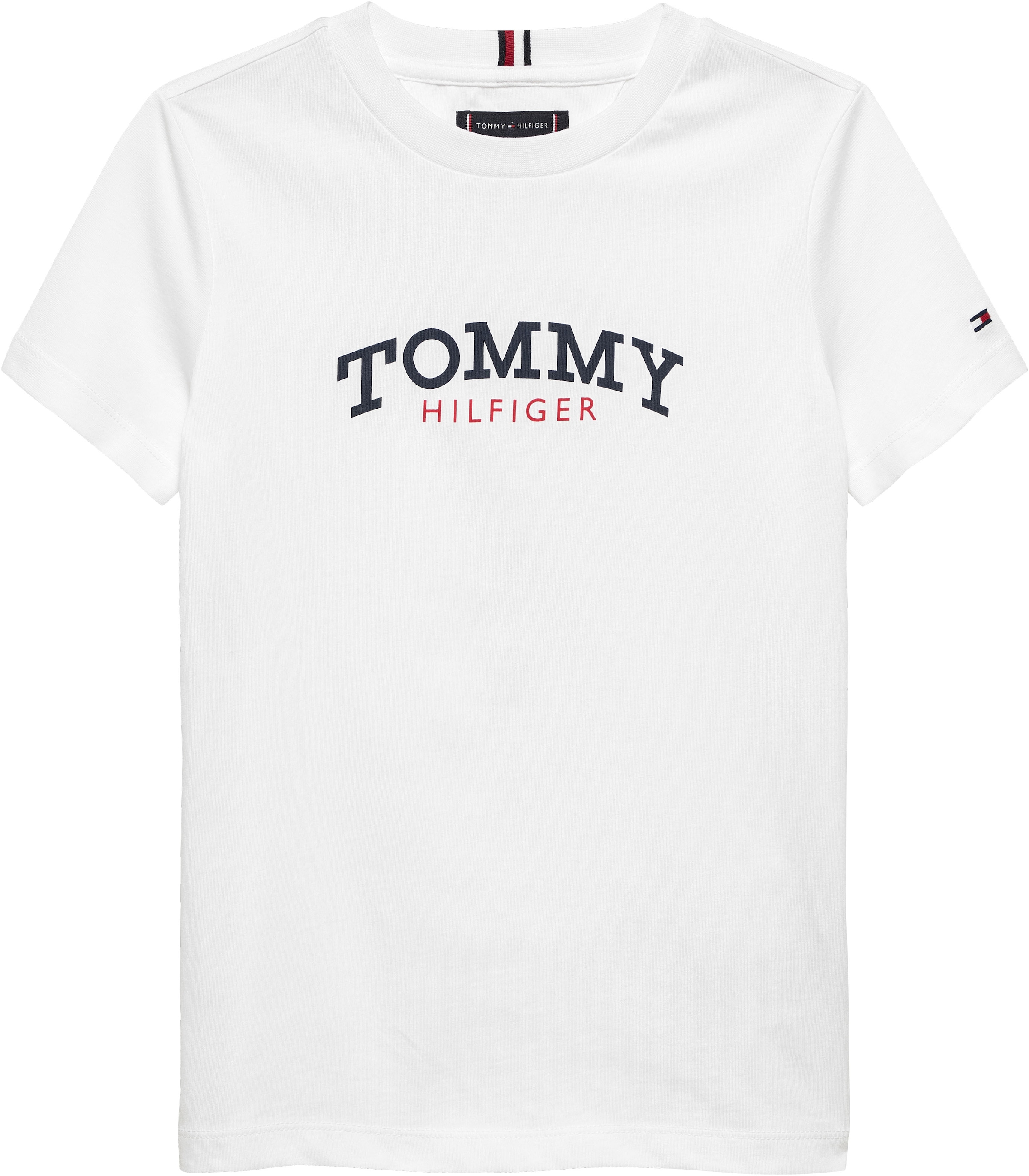 Tommy Hilfiger T-shirt »MONOGRAM GRAPHIC T-SHIRT« Kinder bis 16 Jahre, Druck
