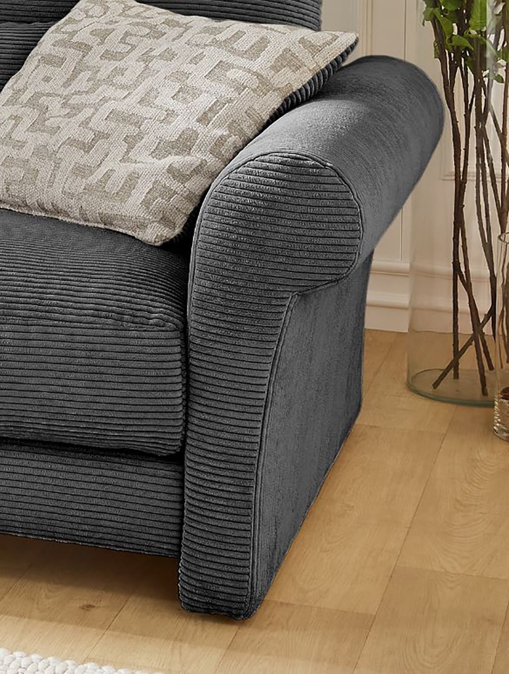 Jockenhöfer Gruppe Big-Sofa »Maxima« Federkern,Schaumflocken,hervorragendes Sitzgefühl,Bezug in Cord